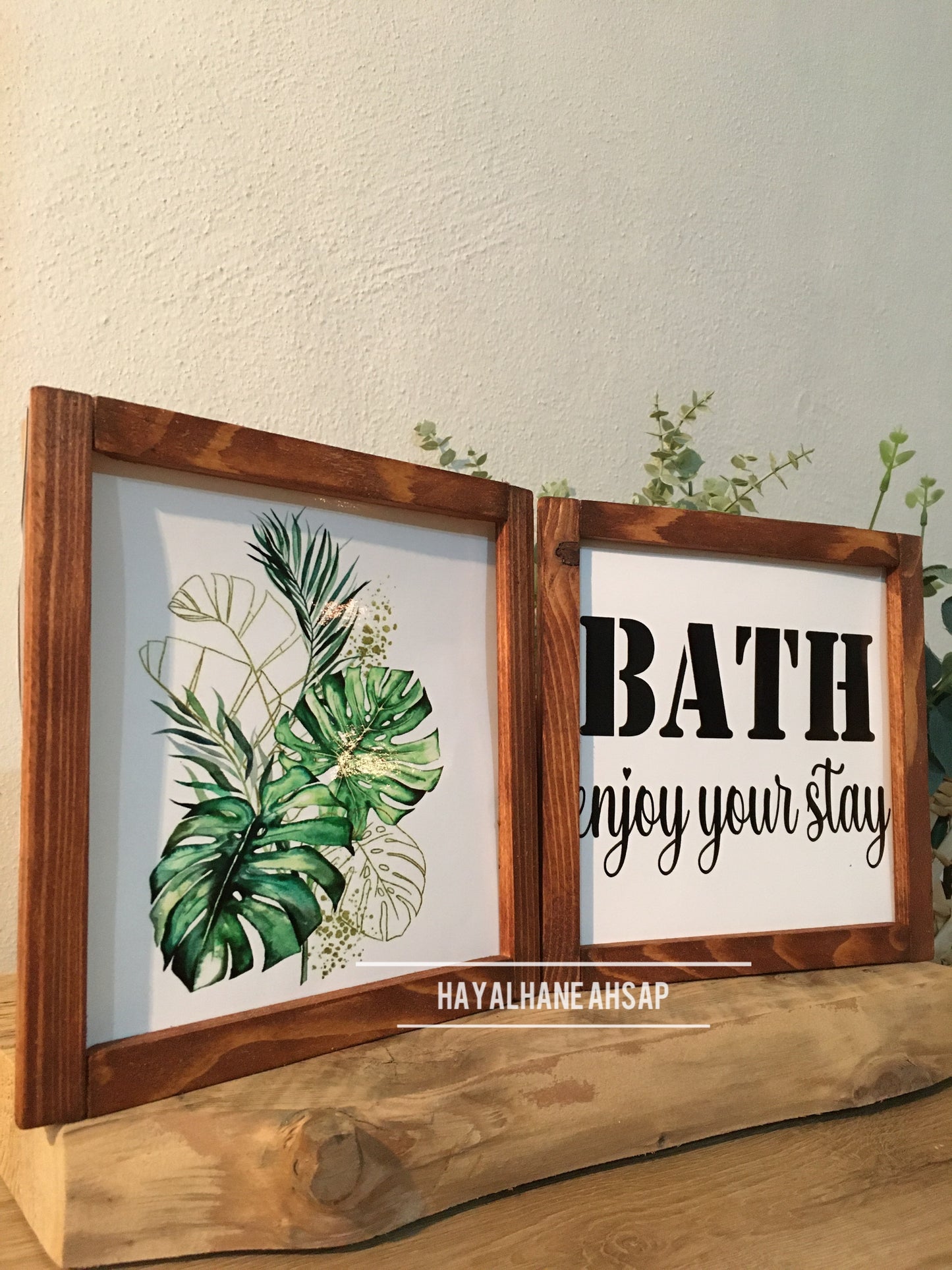 Banyo Dekor / Banyo Tablo Seti