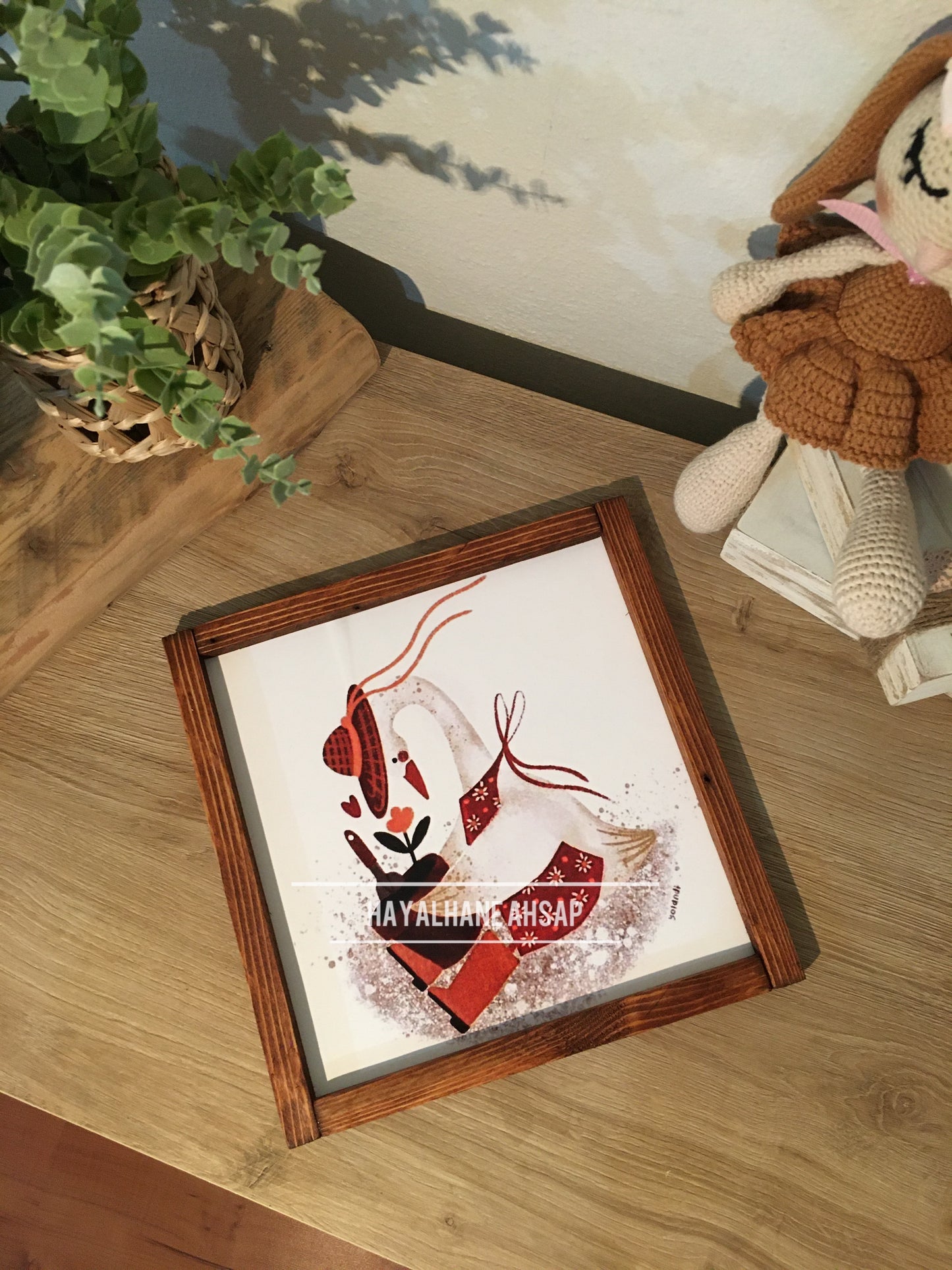 Sevimli Ördek Çocuk Odası Tablosu