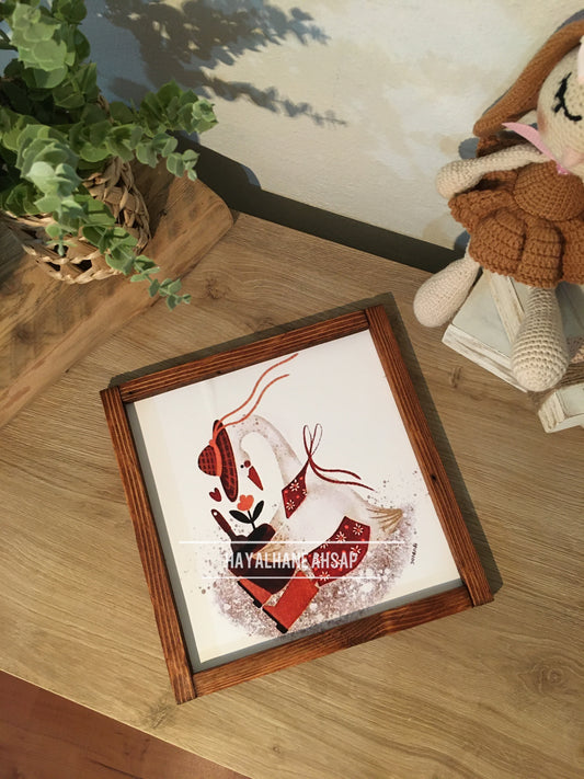 Sevimli Ördek Çocuk Odası Tablosu