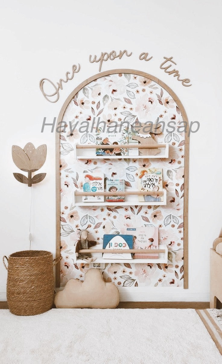 Montessori Çocuk Odası Duvar Çıtası - Doğal Ahşap Dekoratif Çıta / Boyanabilir Çıta