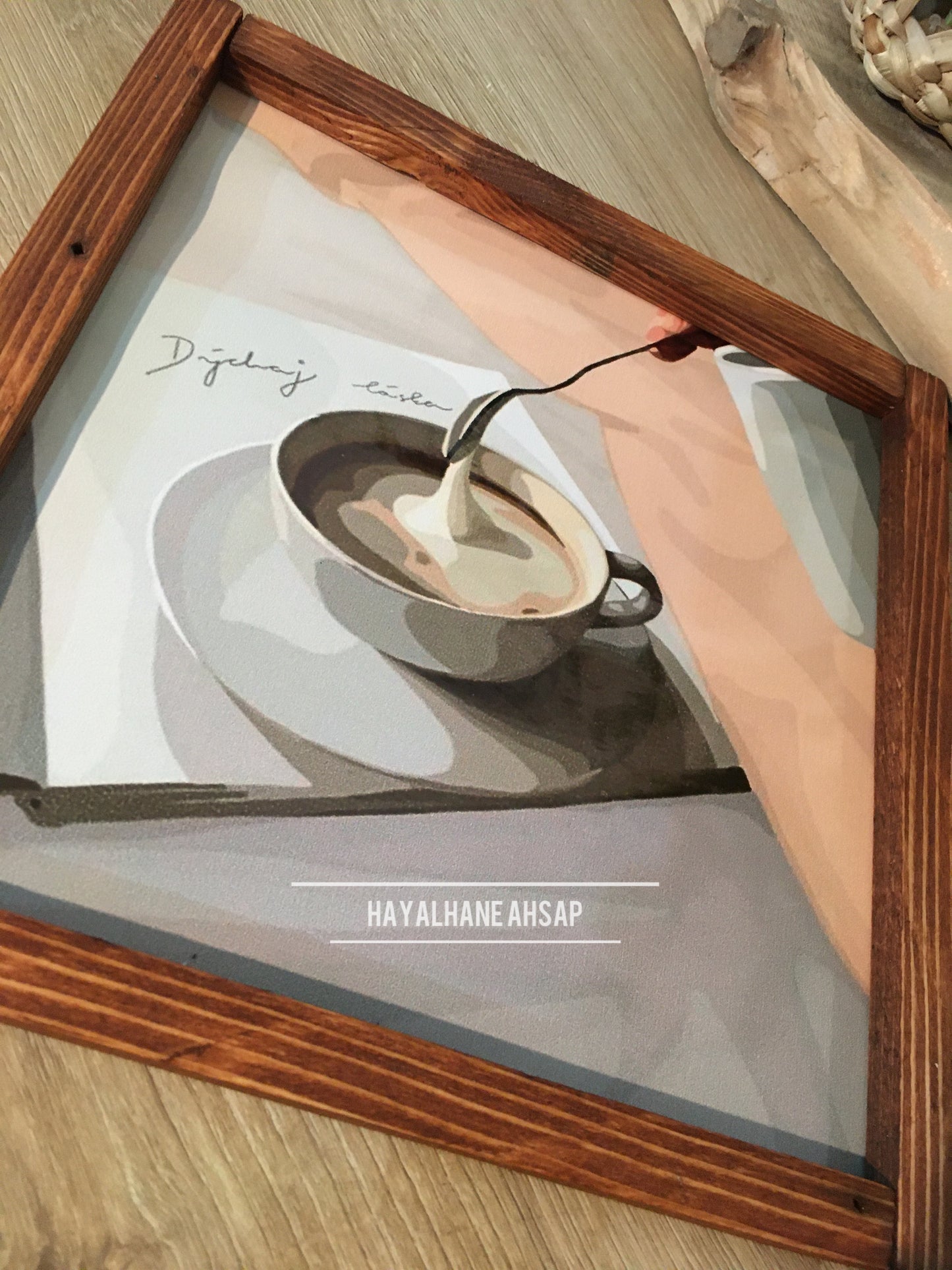 Kahve Temalı Tablo / Kahve Köşesi Tablo
