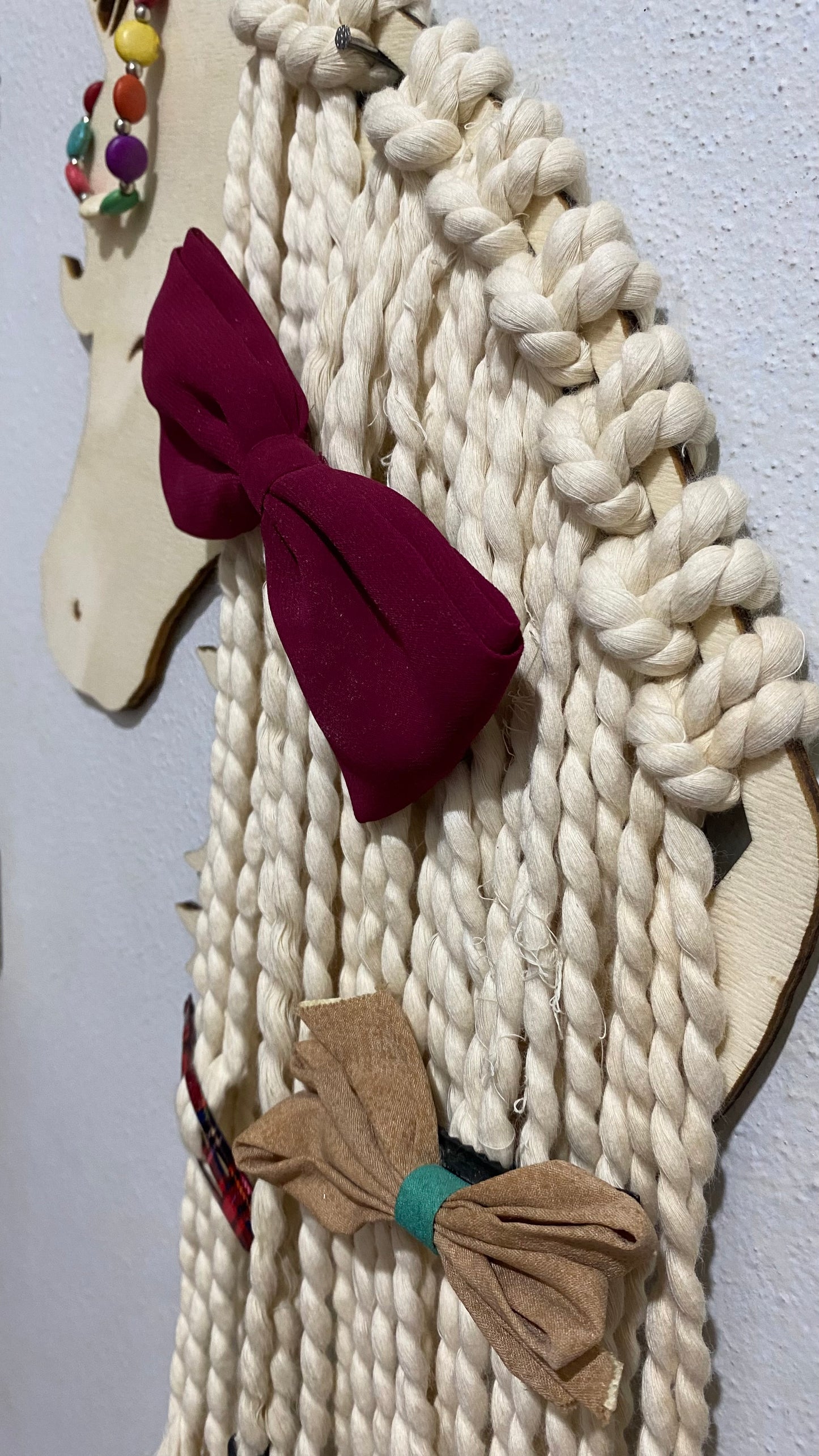 Çocuk Odası Unicorn Duvar Askısı – Saç Tokası & Aksesuar Düzenleyici Organizer