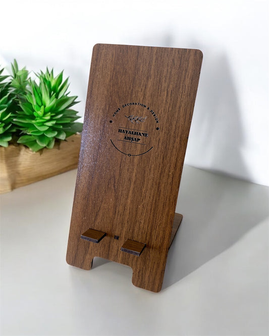 Telefon Standı / Ahşap Telefon Standı / Toptan Telefon Tutucu / Promosyon Telefon Standı