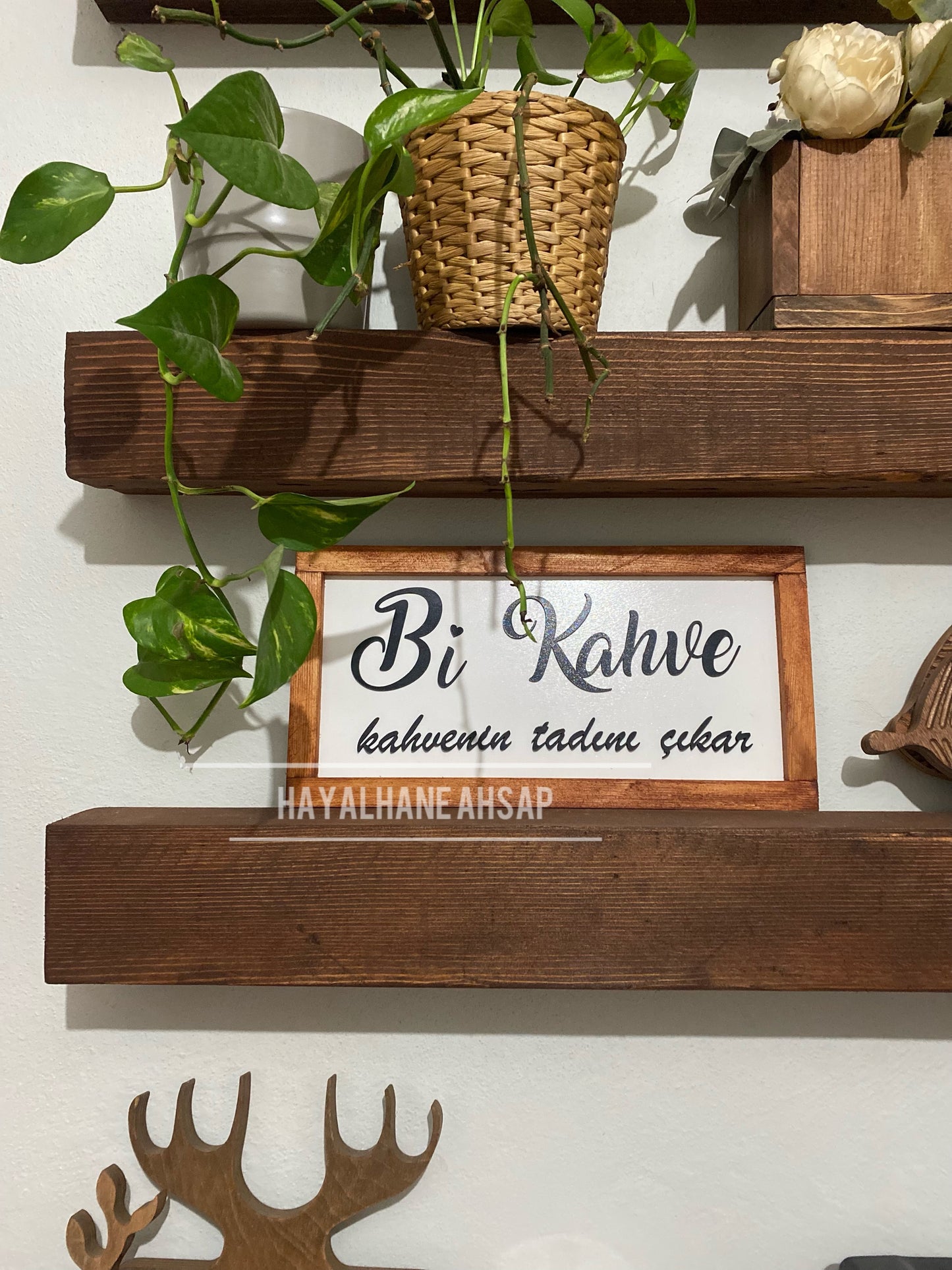 Kahve Köşesi Bi Kahve Tablo / Kahve Köşesi Tablo