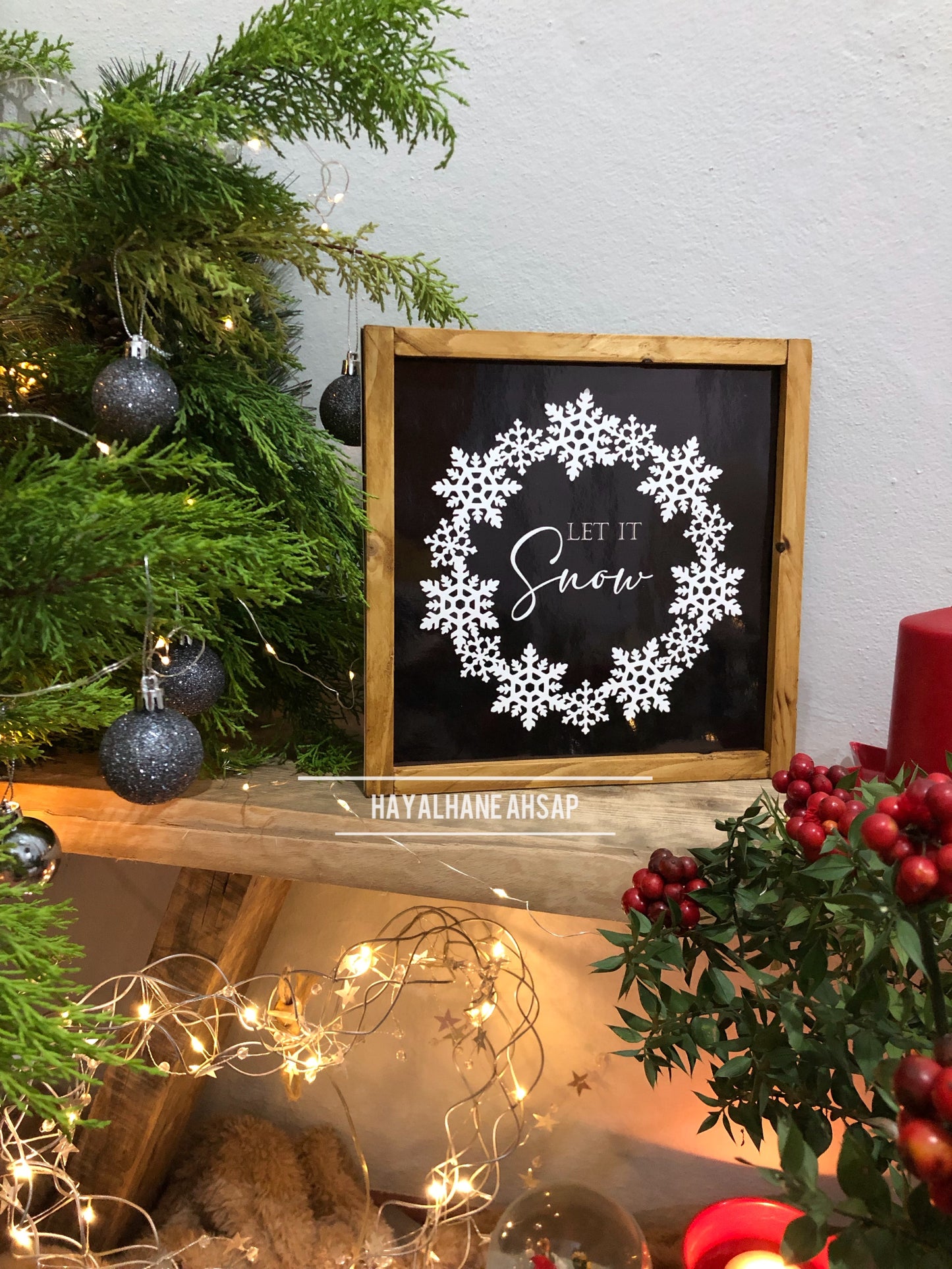 Let it Snow Tablo