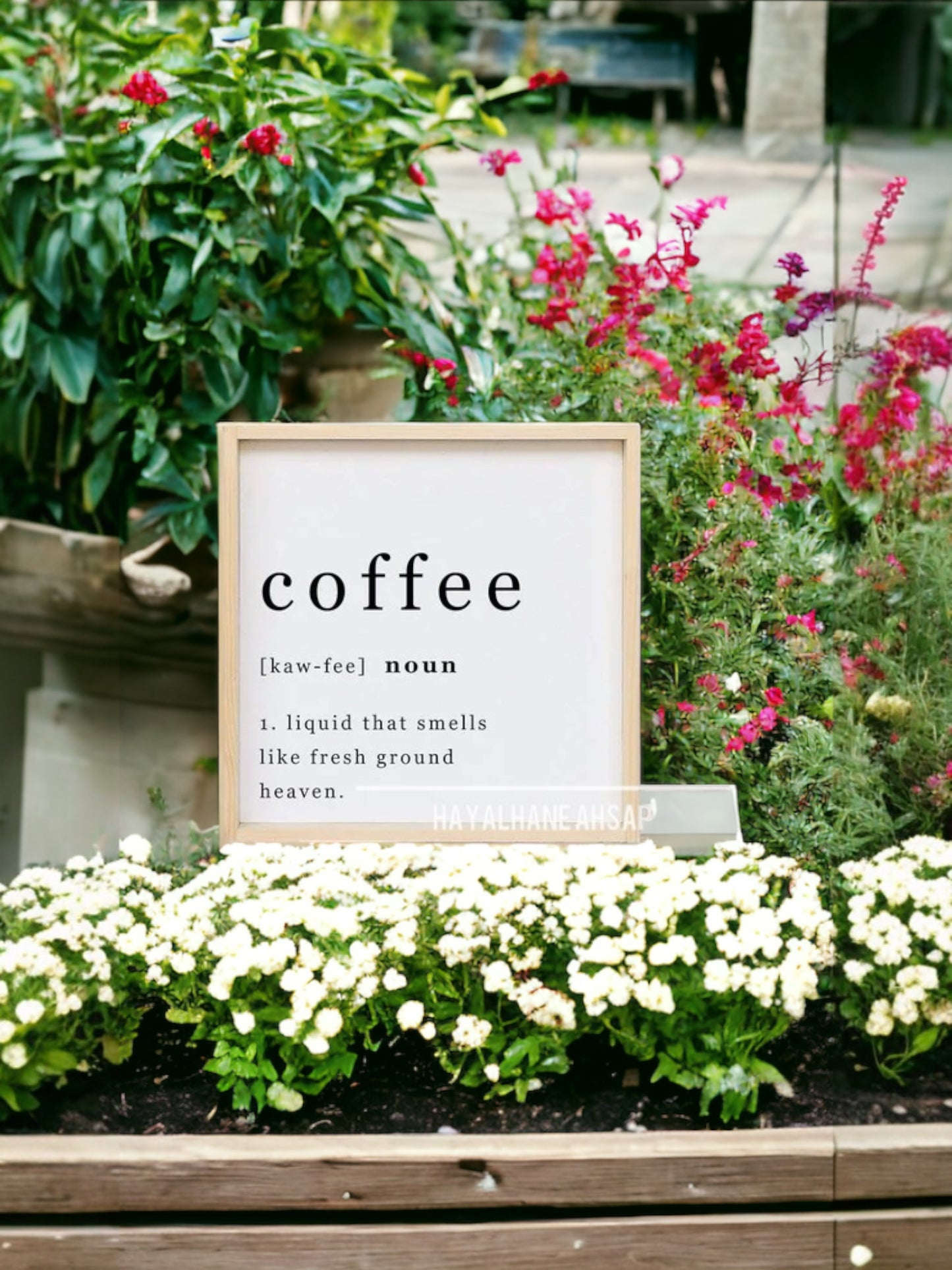 Kahve Tablo / Kahve Köşesi Tablo / Coffee Tablo / Mutfak Tablo