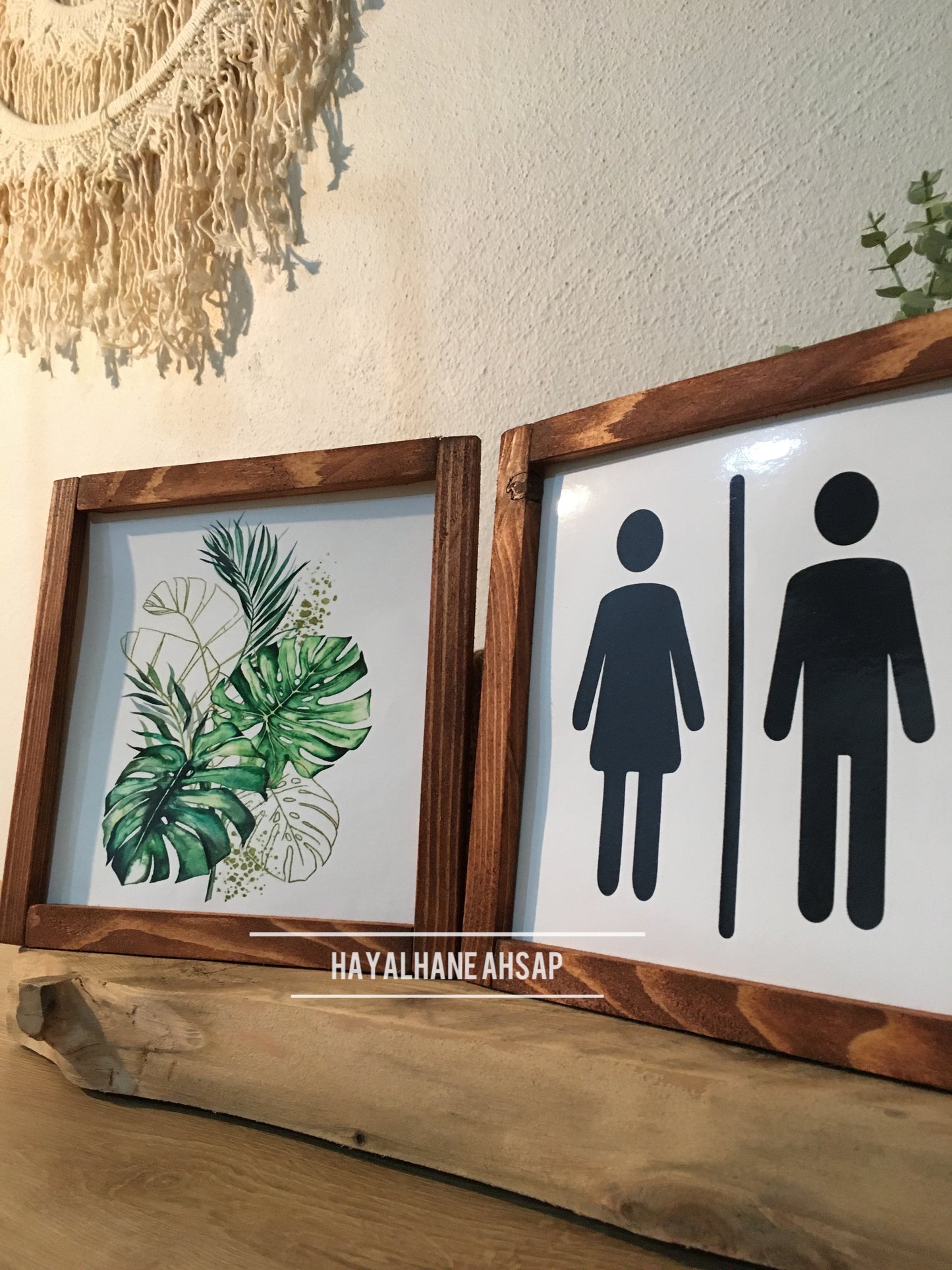 Banyo Dekor / Banyo Tablo Seti