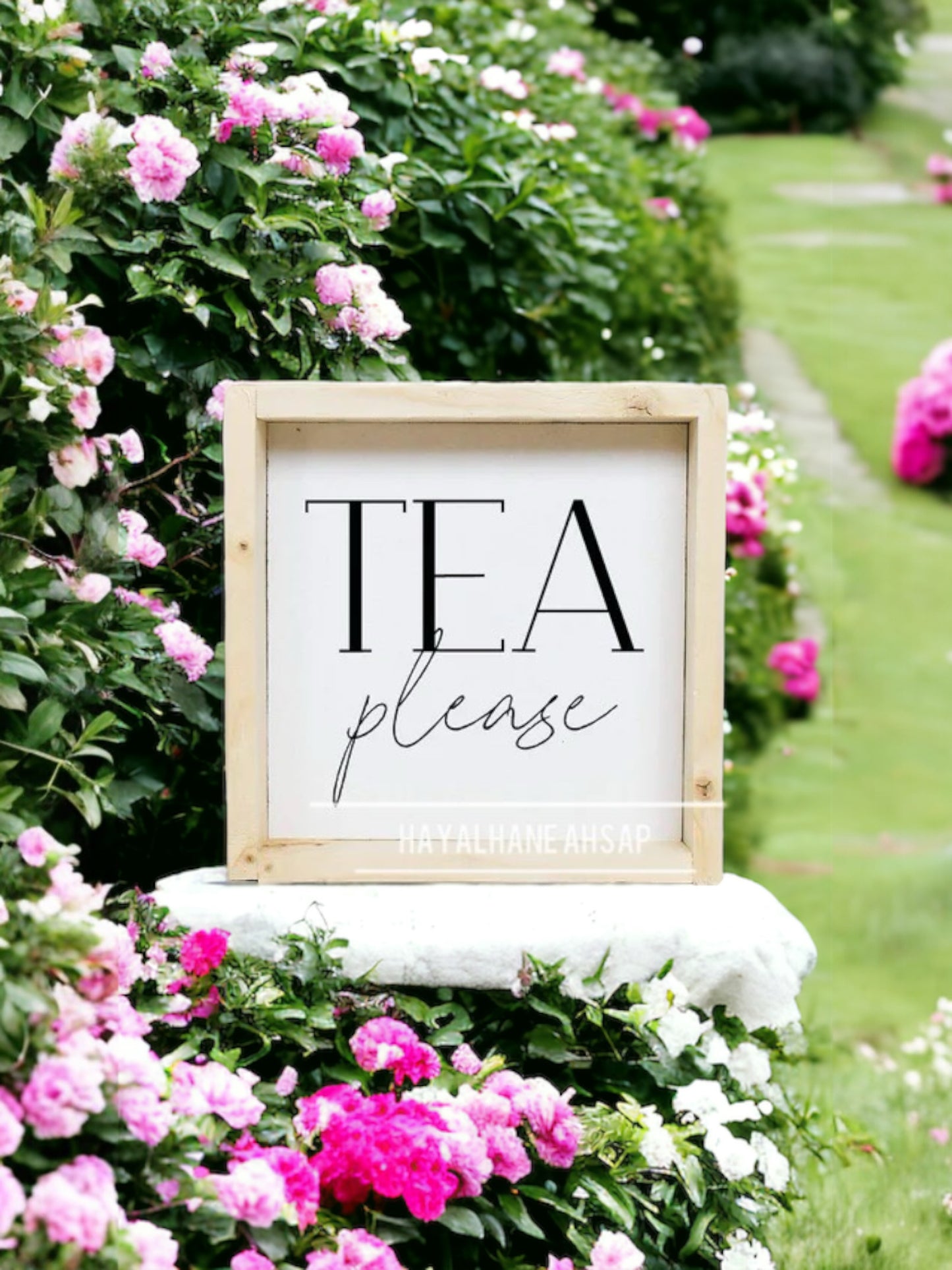 Tea Please Tablo / Kahve Köşesi Tablo / Tea Tablo / Mutfak Tablo