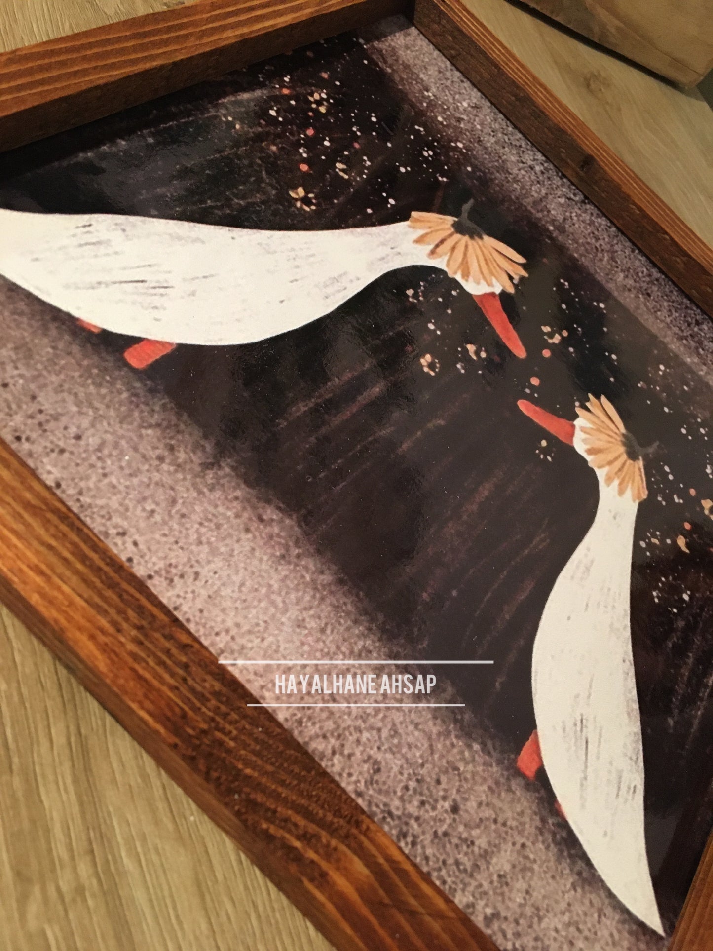 Sevimli Ördek Çocuk Odası Tablosu