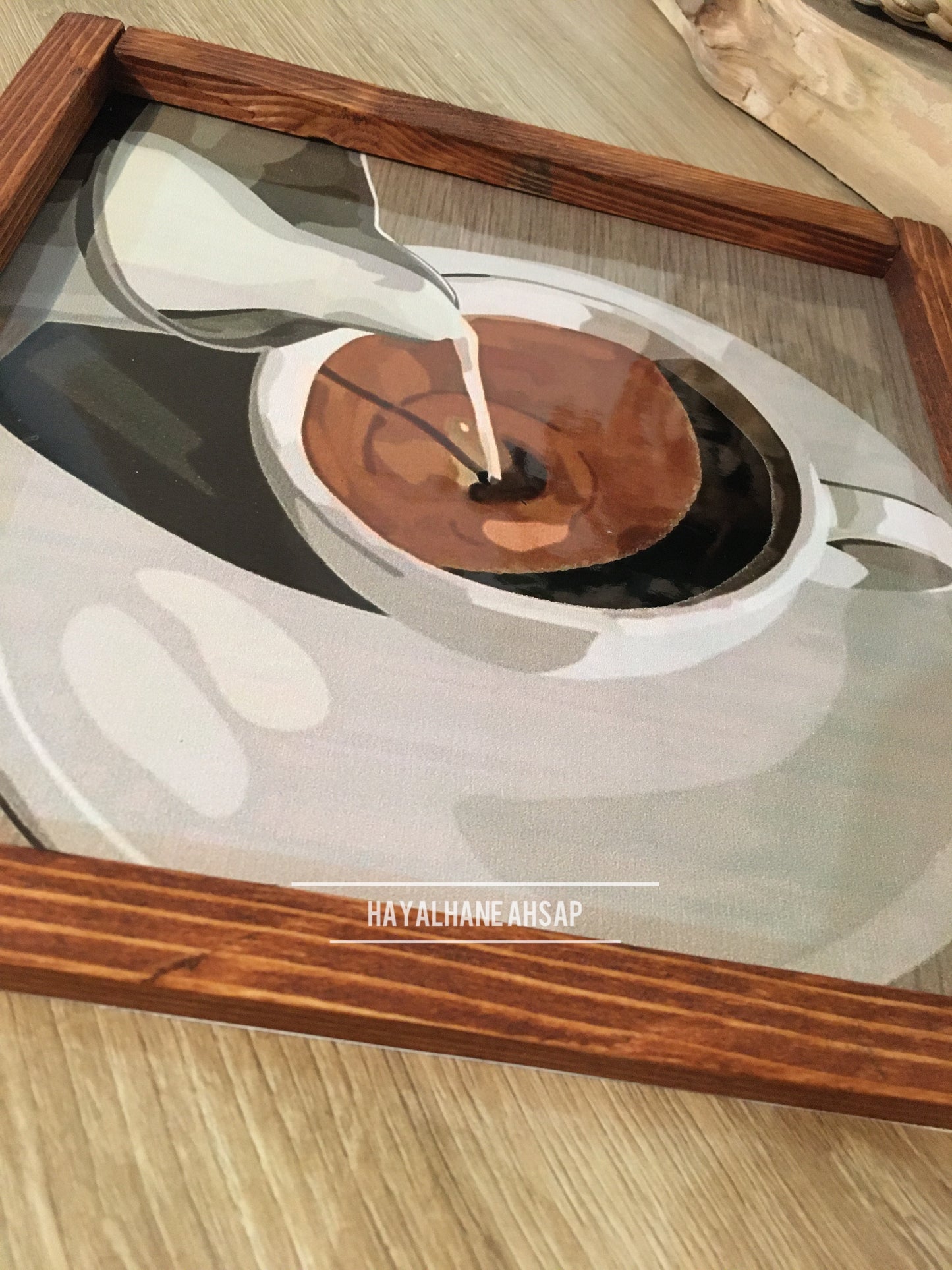 Kahve Temalı Tablo / Kahve Köşesi Tablo