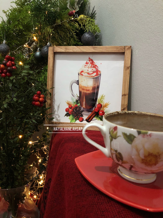 Kırmızı Fincanlı Tablo