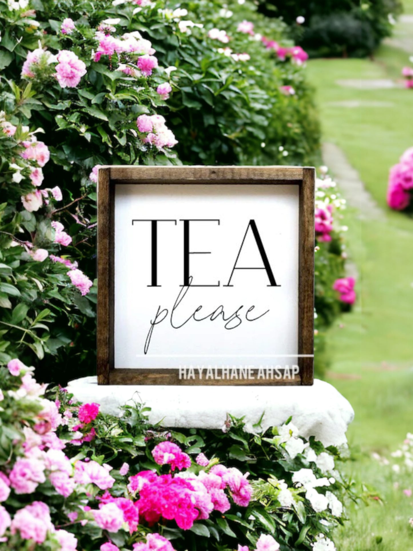 Tea Please Tablo / Kahve Köşesi Tablo / Tea Tablo / Mutfak Tablo