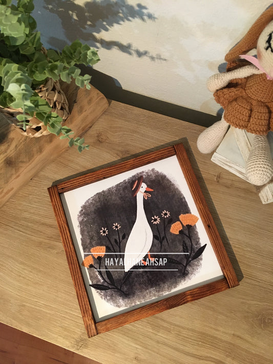 Sevimli Ördek Çocuk Odası Tablosu