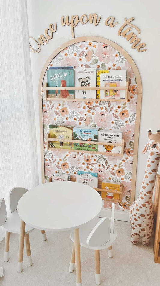 Montessori Çocuk Odası Duvar Çıtası - Doğal Ahşap Dekoratif Çıta / Boyanabilir Çıta