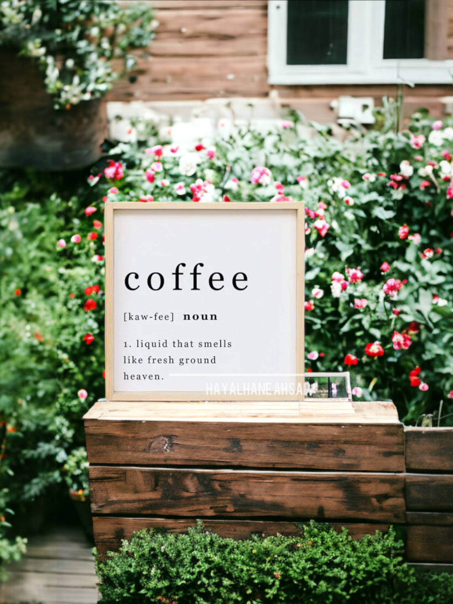 Kahve Tablo / Kahve Köşesi Tablo / Coffee Tablo / Mutfak Tablo