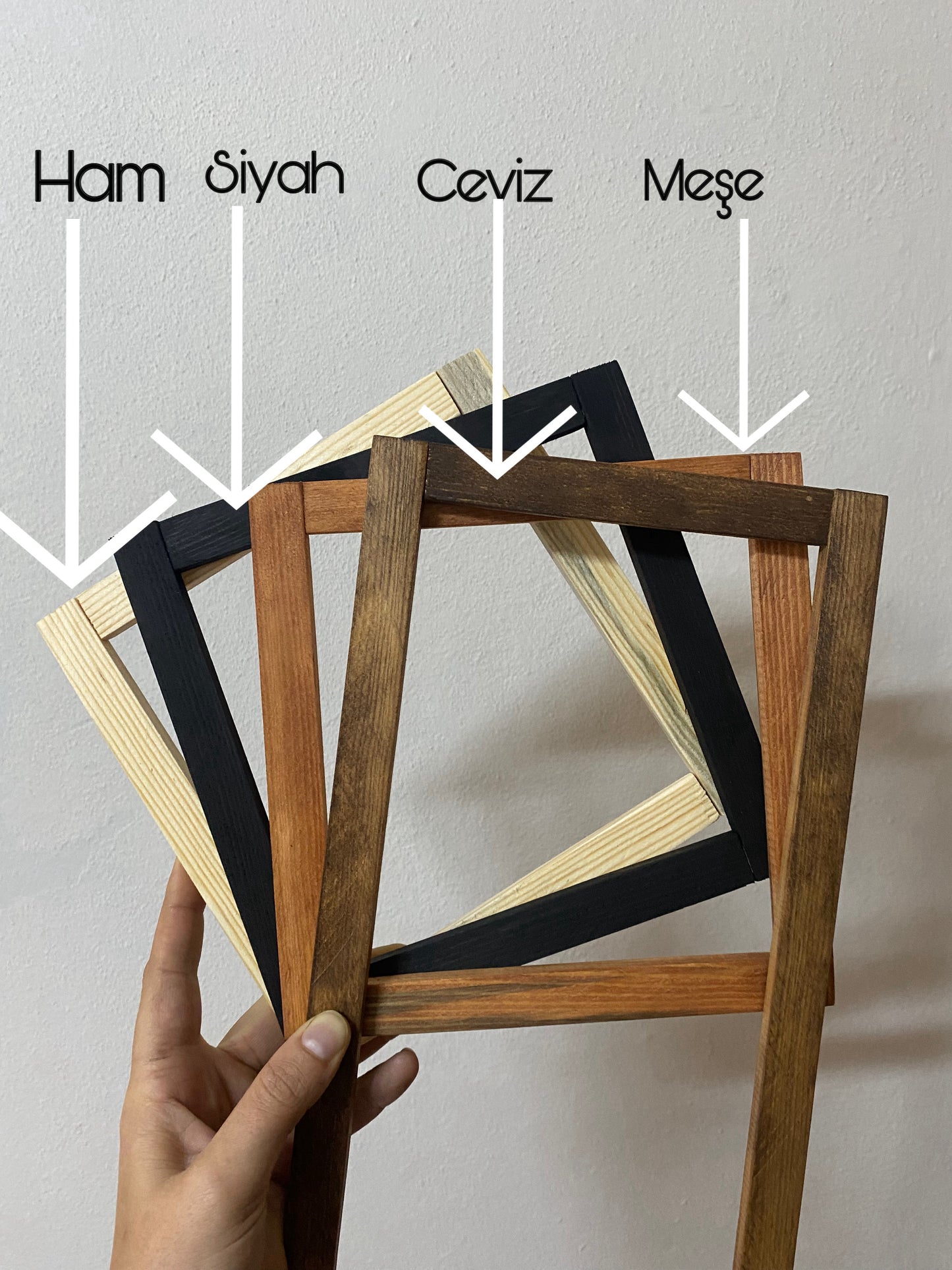 Kupa Rafı / Ahşap Raf