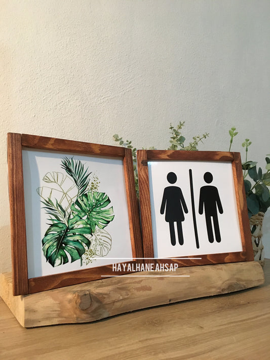 Banyo Dekor / Banyo Tablo Seti