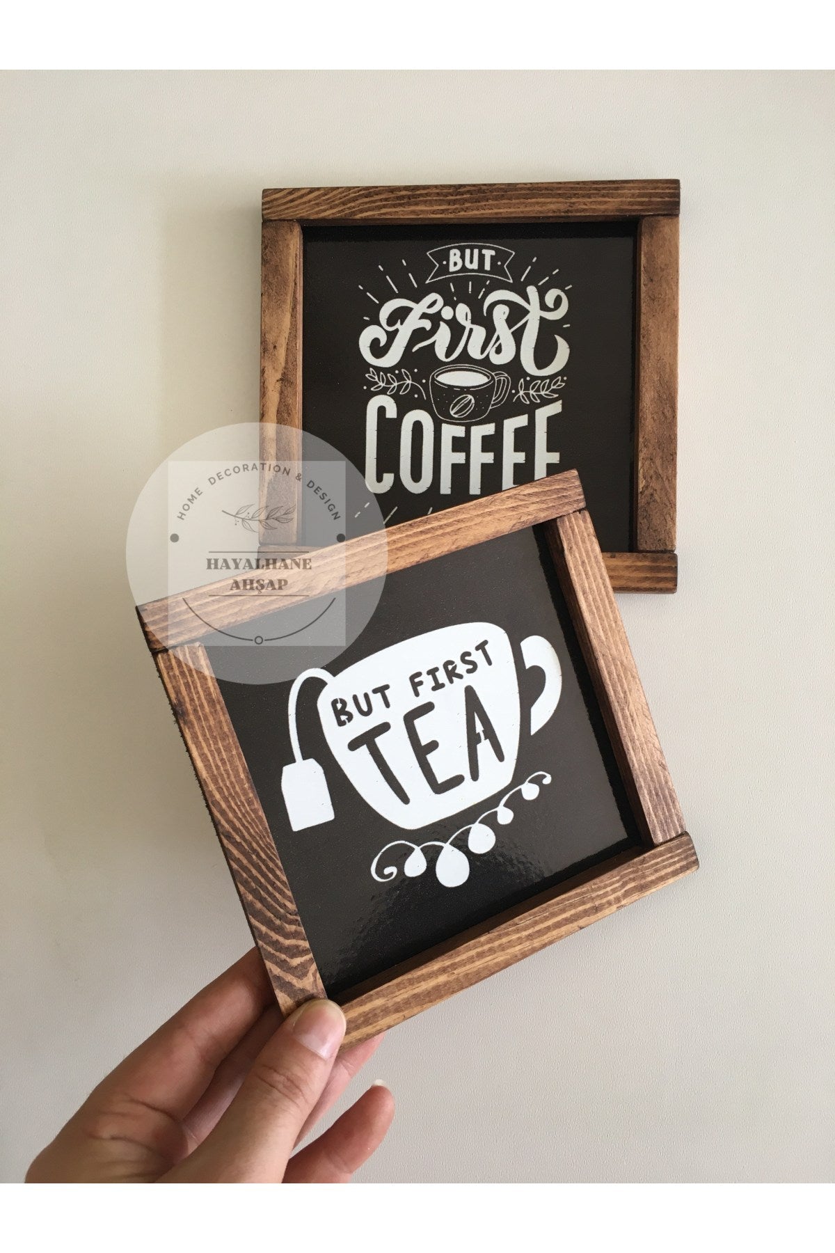 Мини-деревянные кофейные угловые столики