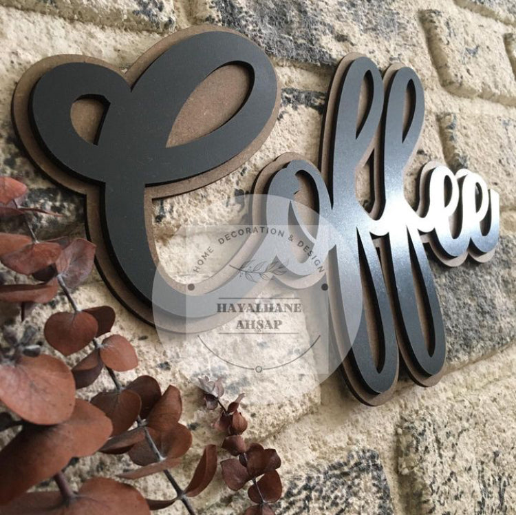 Kahve Köşesi Tablo Seti