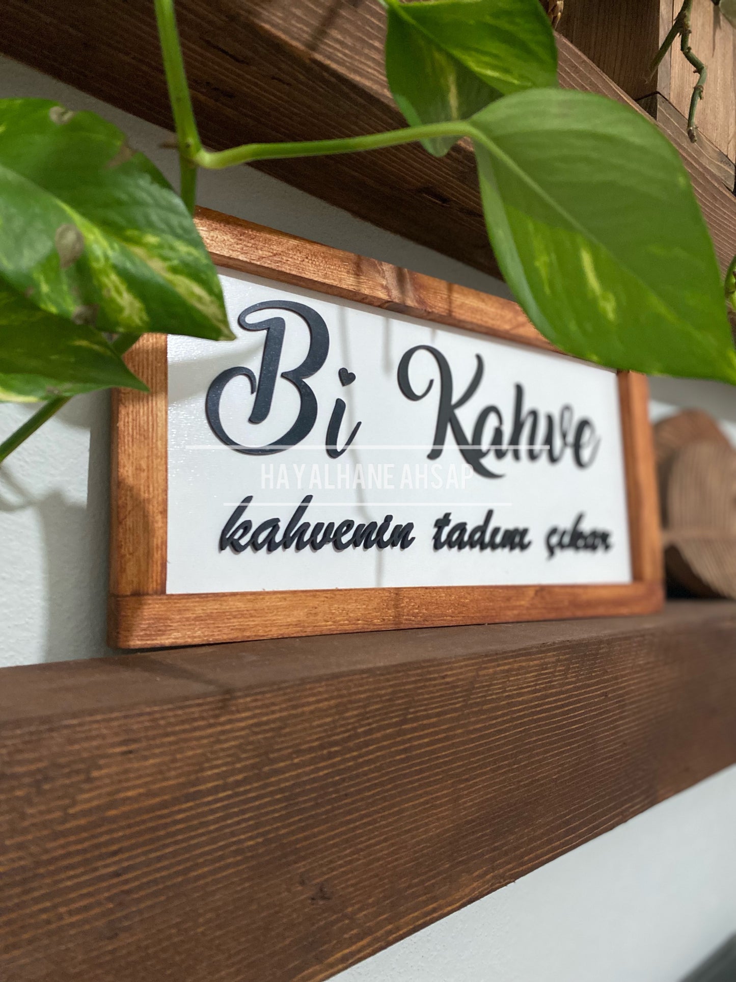 Kahve Köşesi Bi Kahve Tablo / Kahve Köşesi Tablo