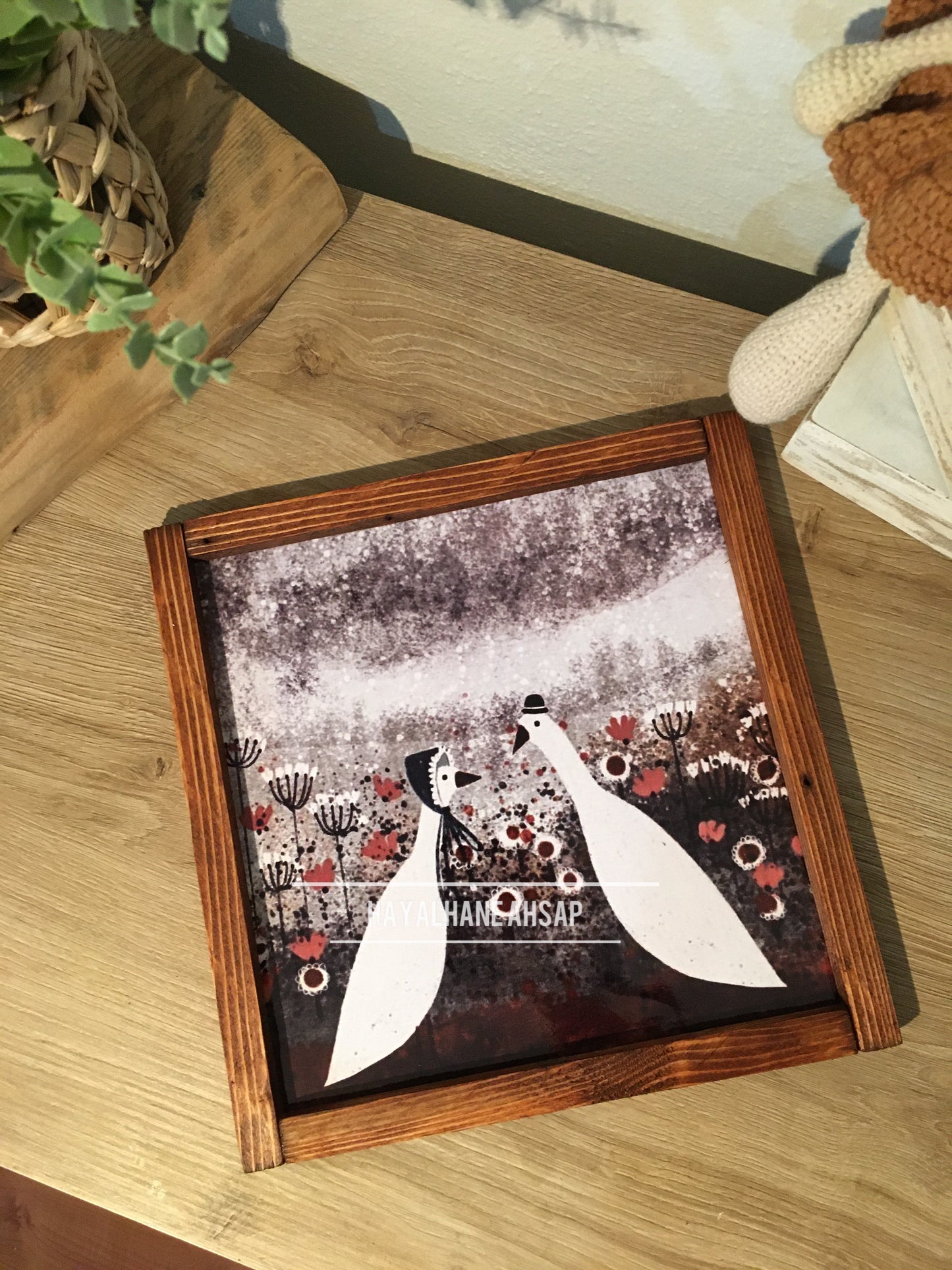 Sevimli Ördek Çocuk Odası Tablosu