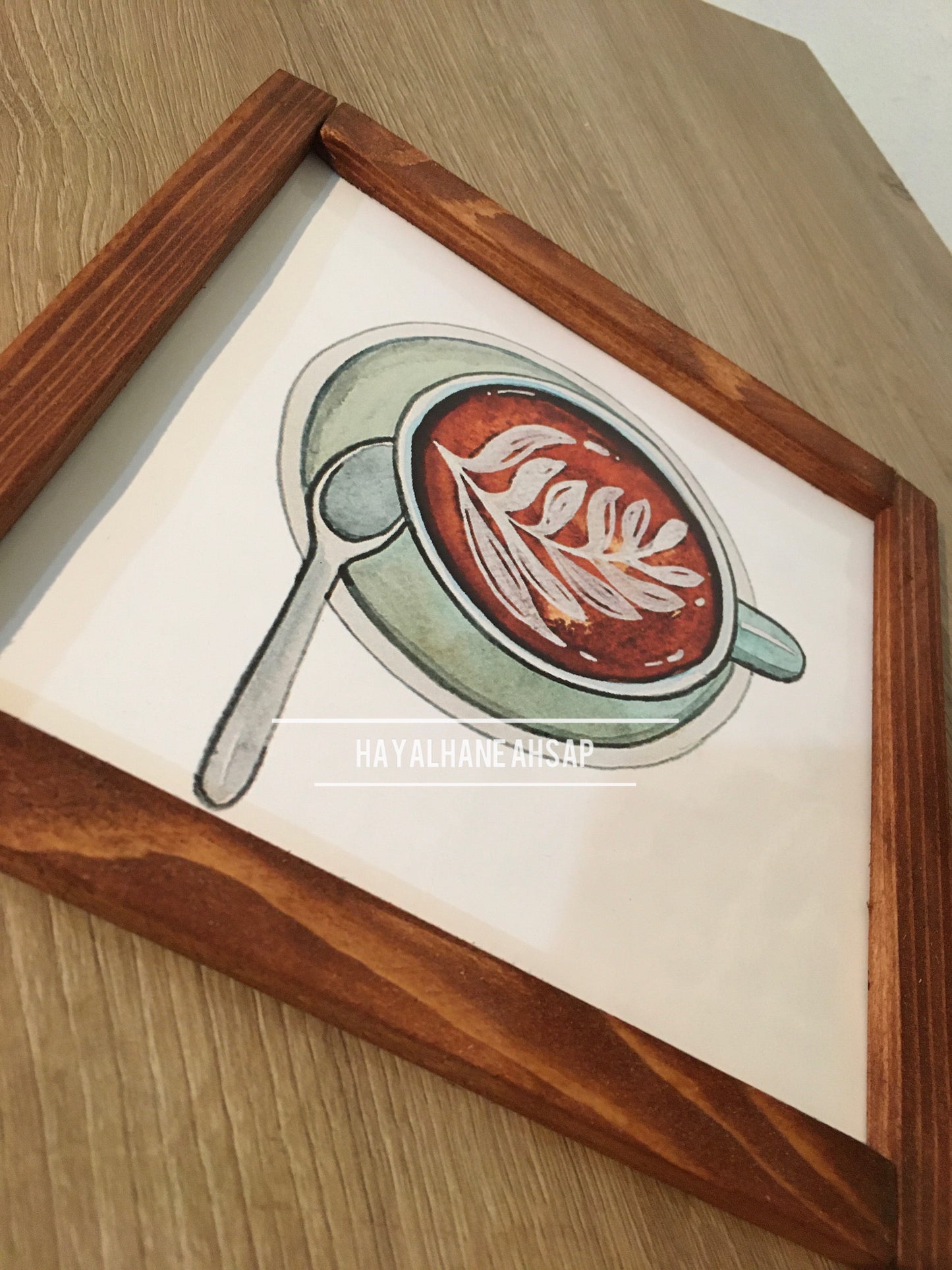 Kahve Temalı Tablo / Kahve Köşesi Tablo