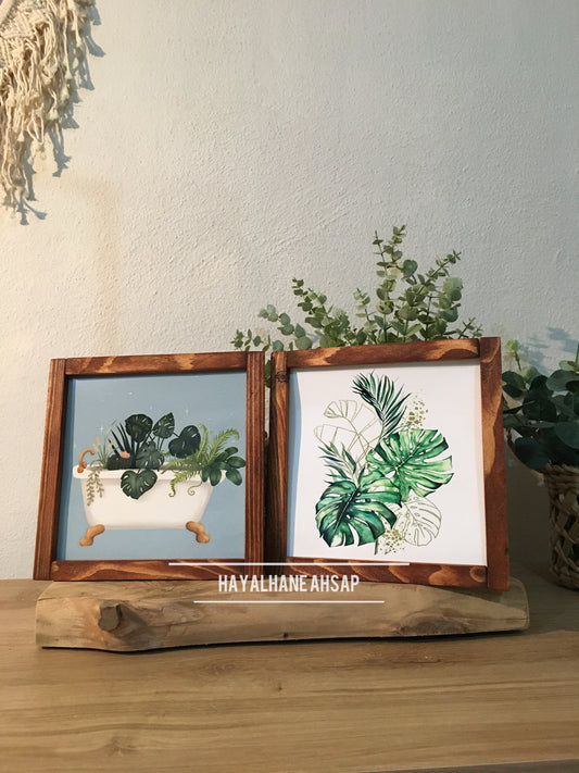 Banyo Dekor / Banyo Tablo Seti