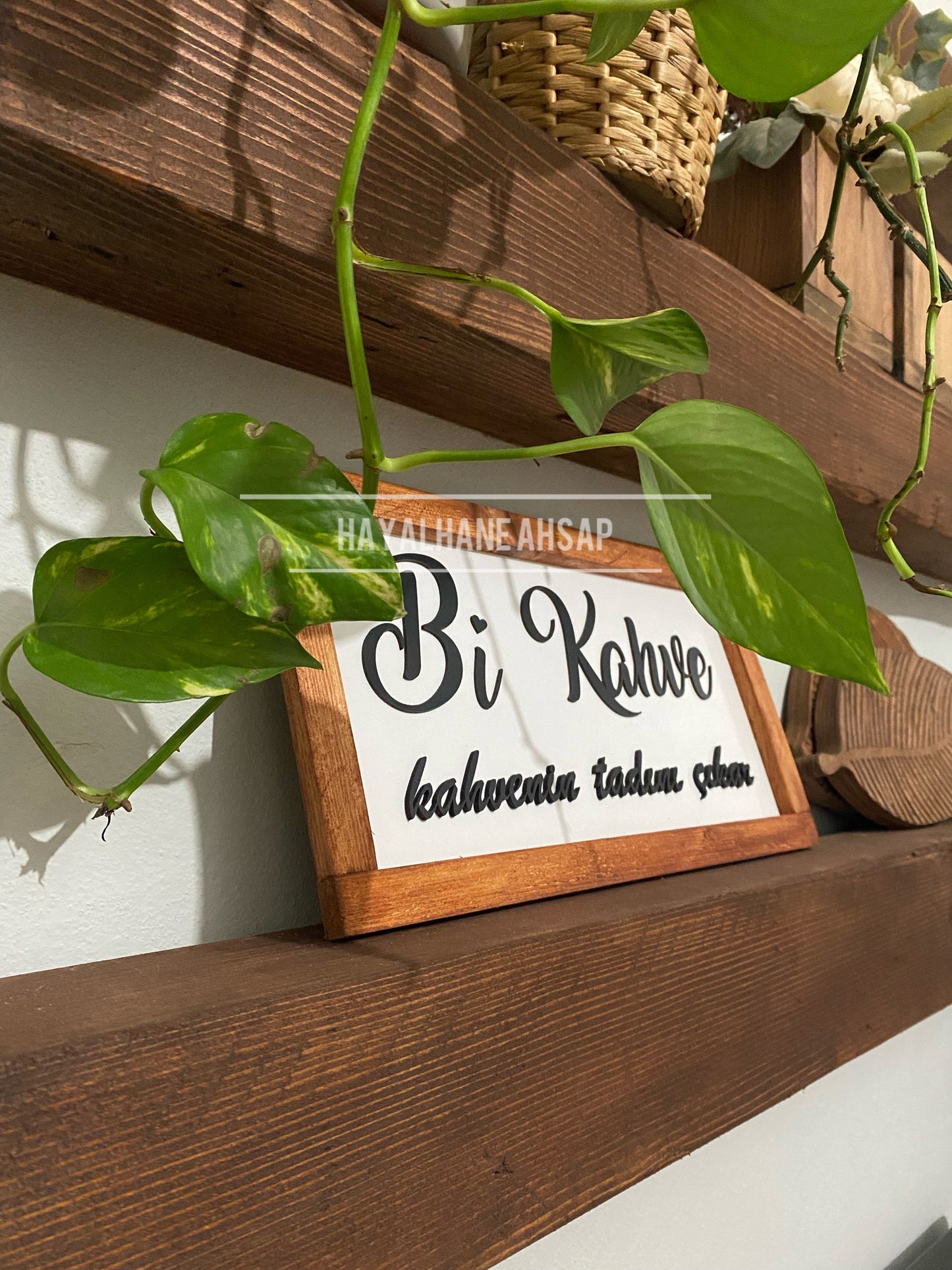 Kahve Köşesi Bi Kahve Tablo / Kahve Köşesi Tablo