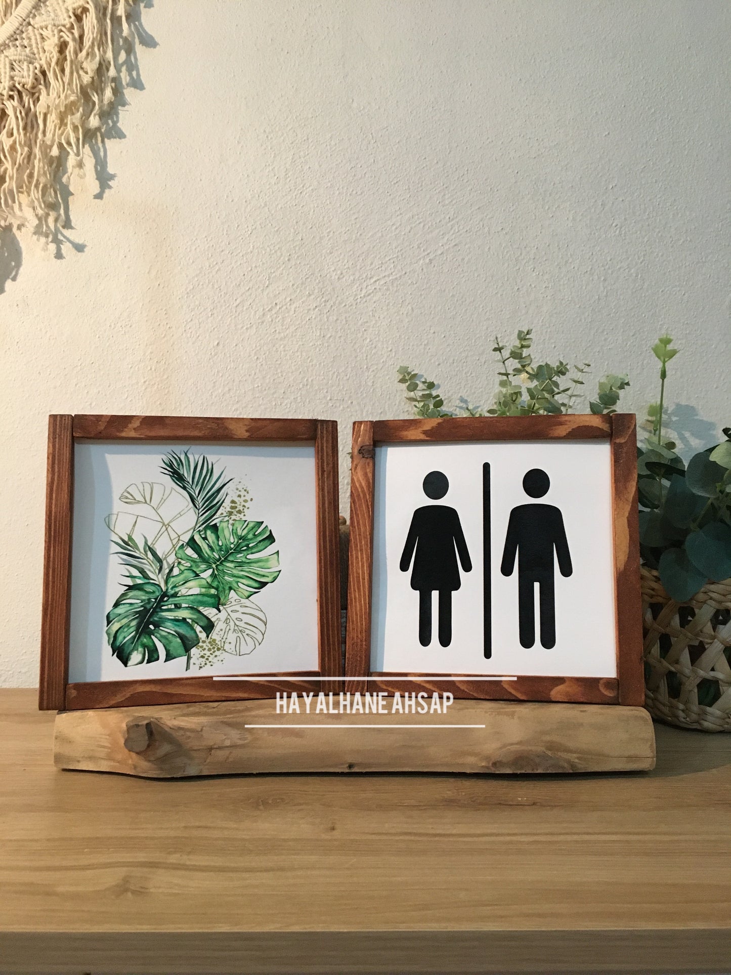 Banyo Dekor / Banyo Tablo Seti