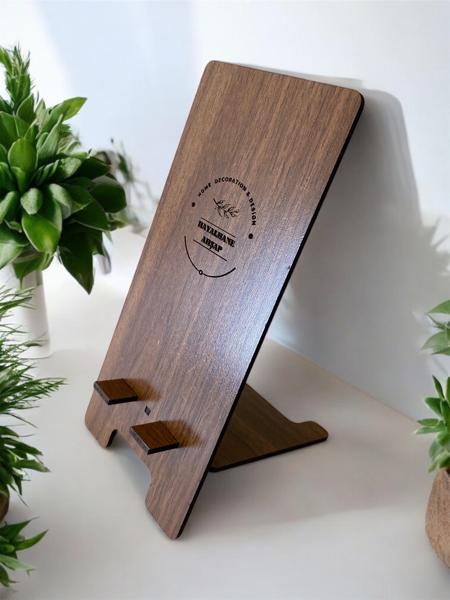 Telefon Standı / Ahşap Telefon Standı / Toptan Telefon Tutucu / Promosyon Telefon Standı