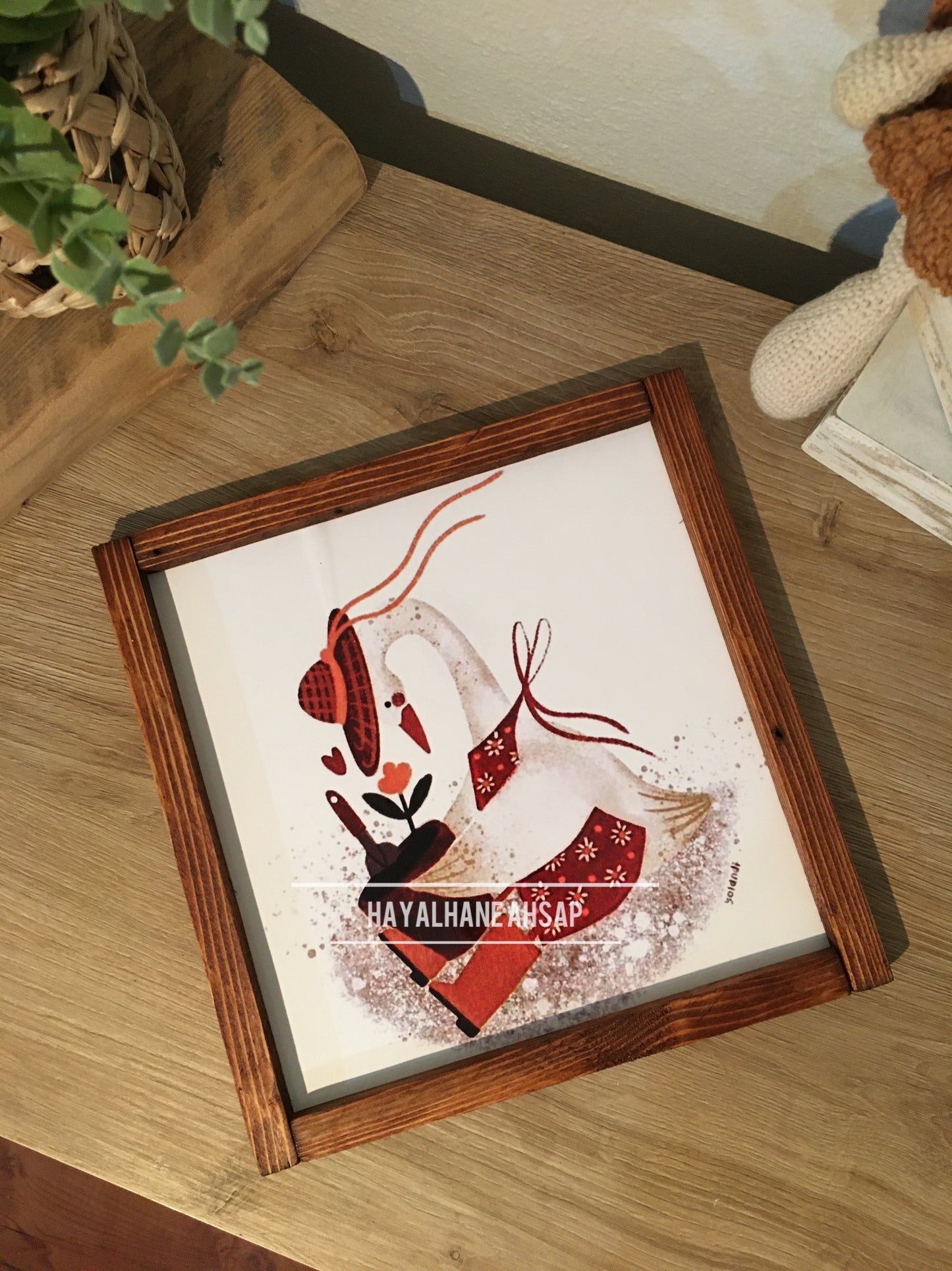Sevimli Ördek Çocuk Odası Tablosu