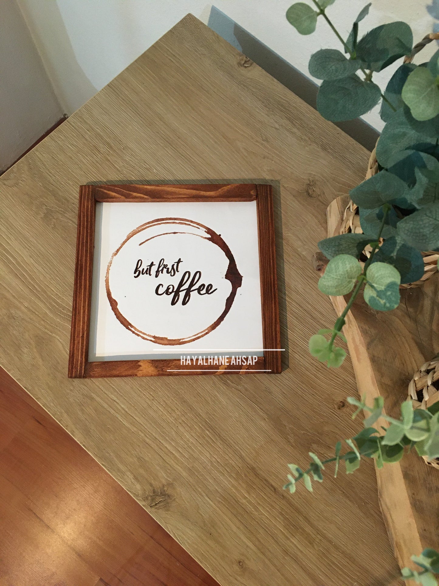 Kahve Temalı Tablo / Kahve Köşesi Tablo