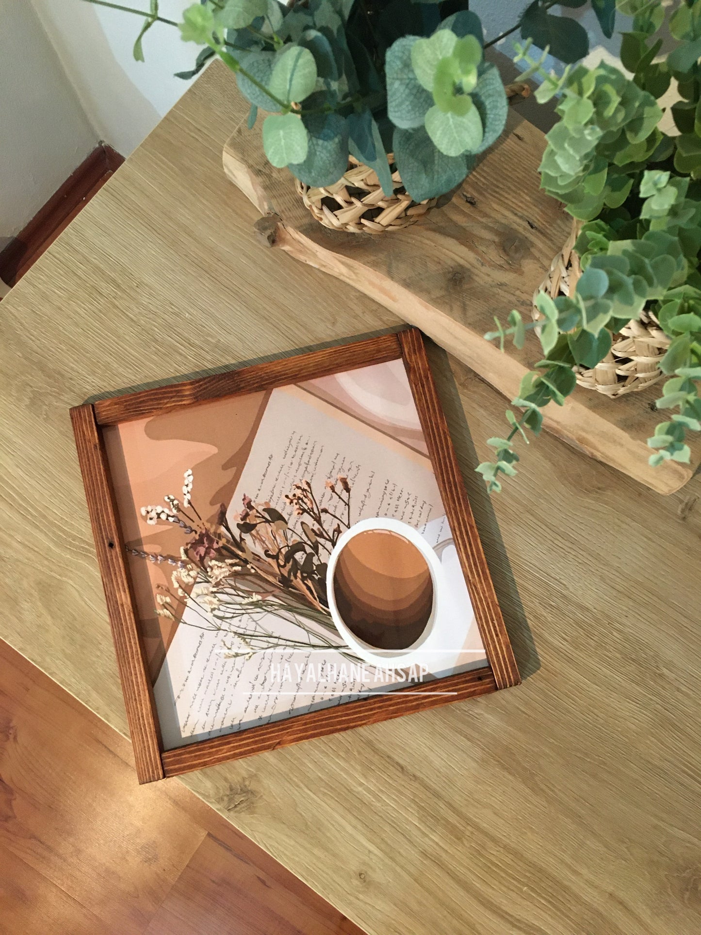 Kahve Temalı Tablo / Kahve Köşesi Tablo