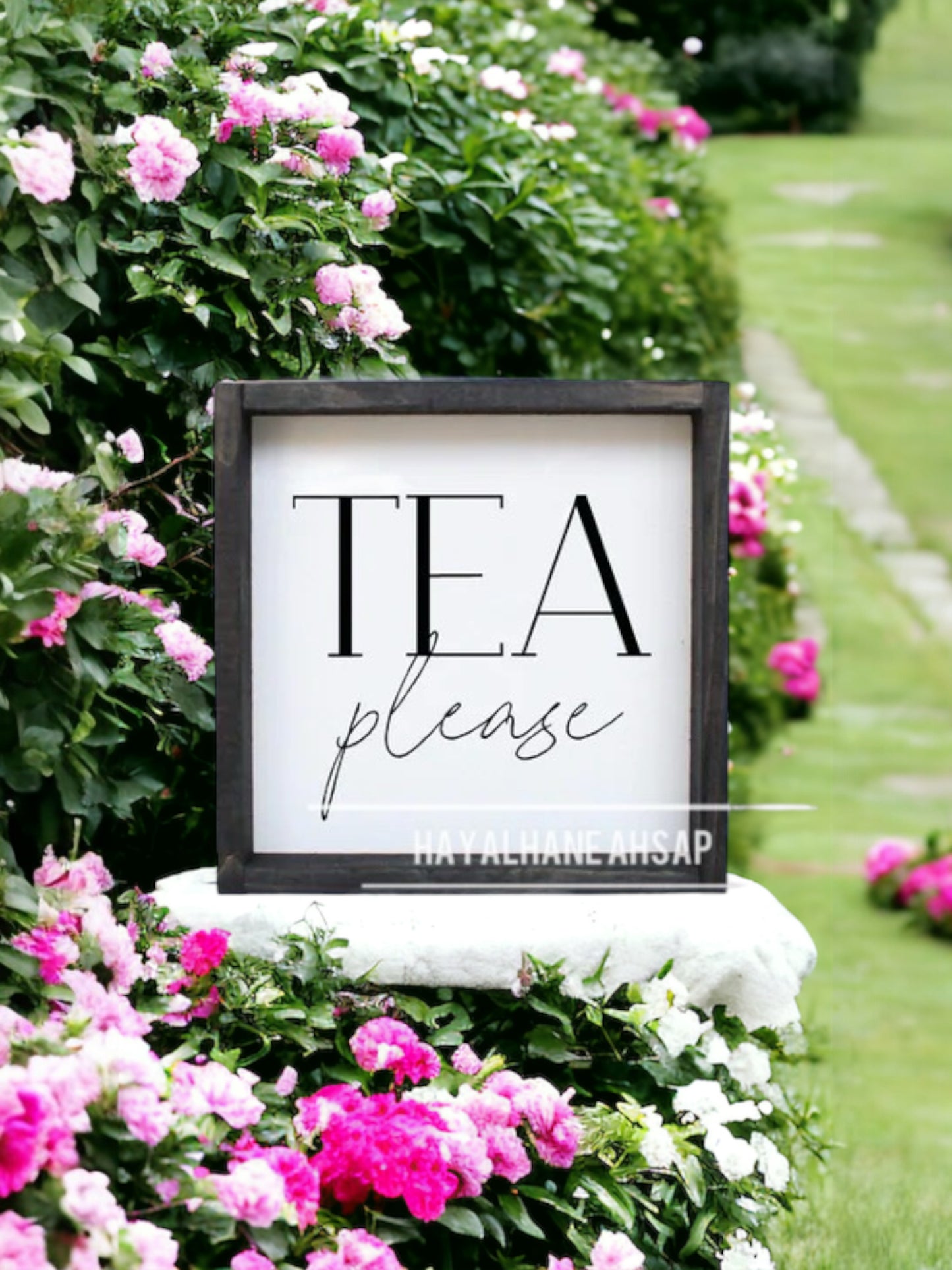 Tea Please Tablo / Kahve Köşesi Tablo / Tea Tablo / Mutfak Tablo