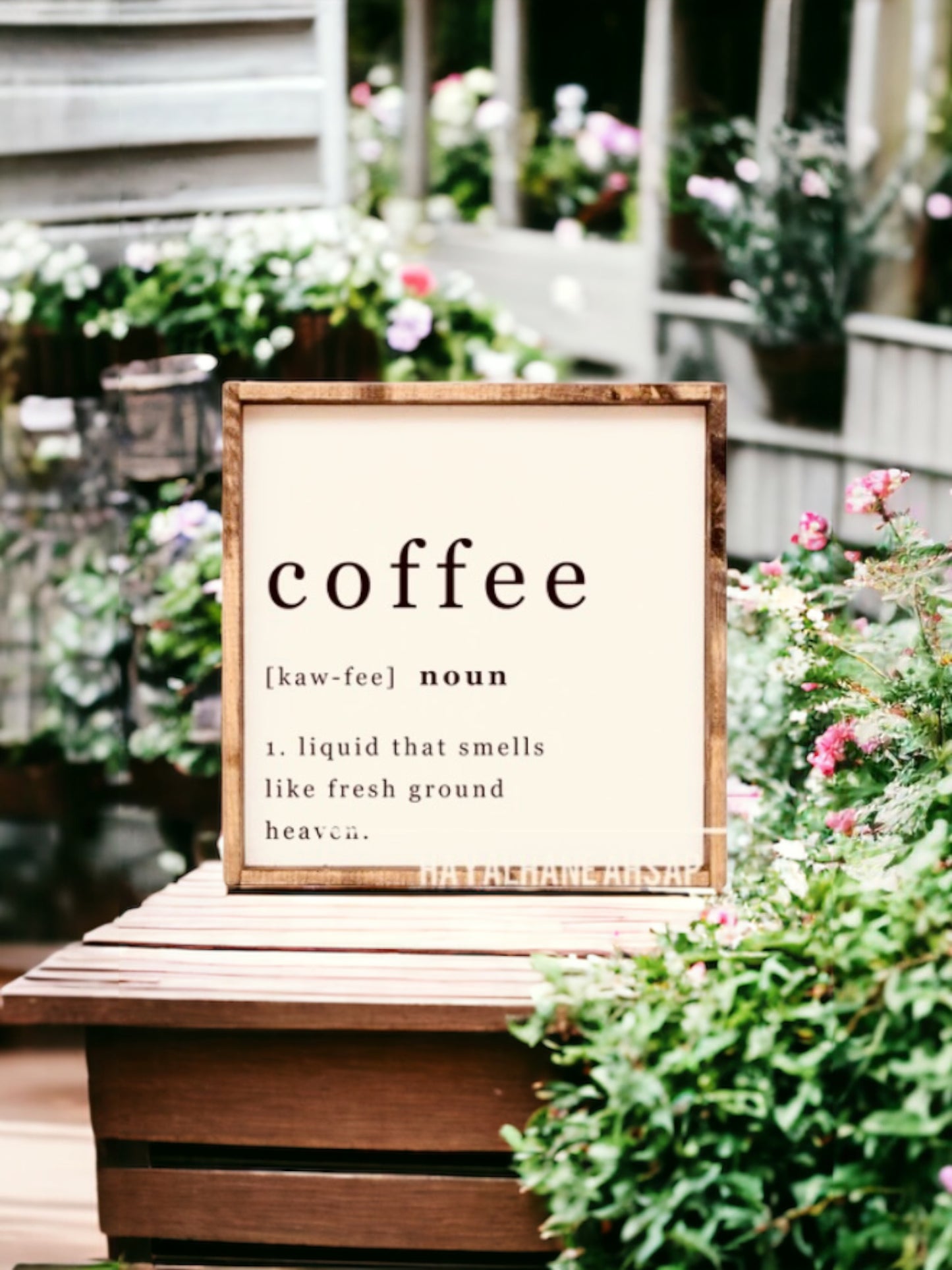 Kahve Tablo / Kahve Köşesi Tablo / Coffee Tablo / Mutfak Tablo