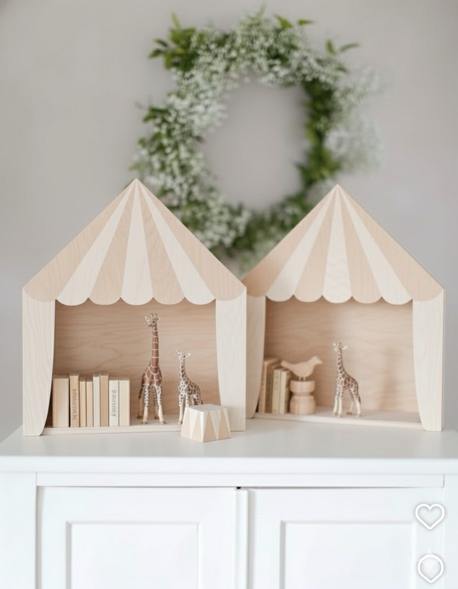 Sirk Raf / Çocuk Odası Dekoratif Raf / Adet