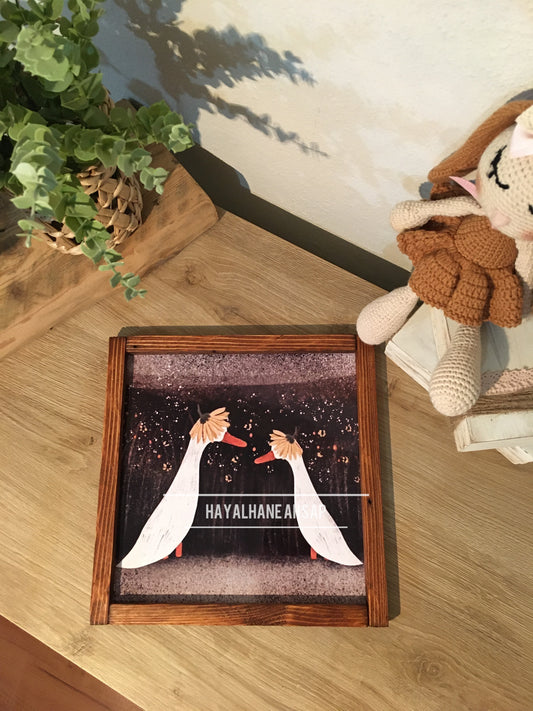 Sevimli Ördek Çocuk Odası Tablosu