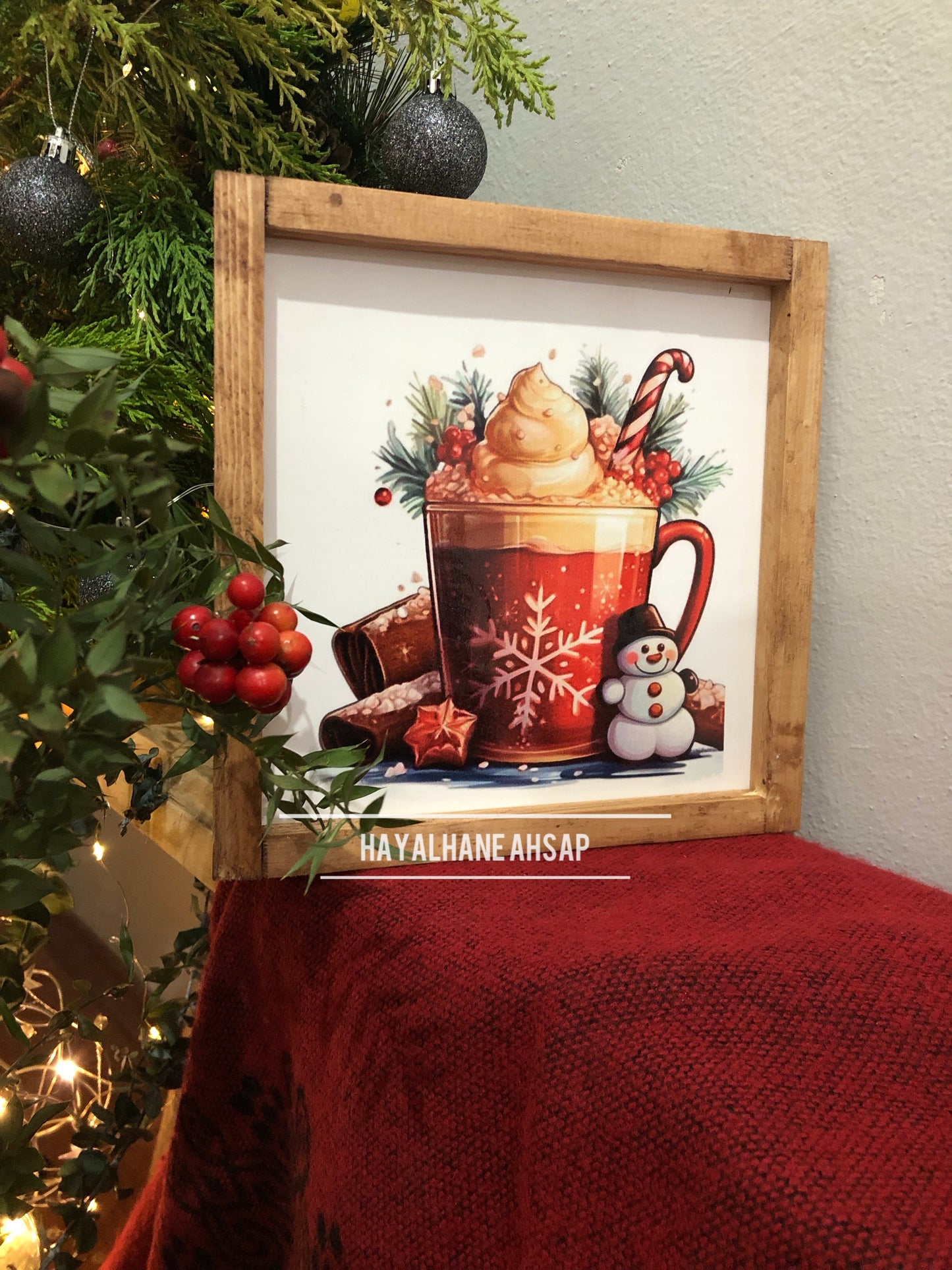 Kırmızı Fincanlı Tablo