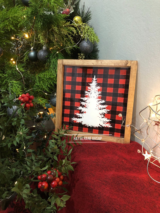 Çam Ağaçlı Tablo