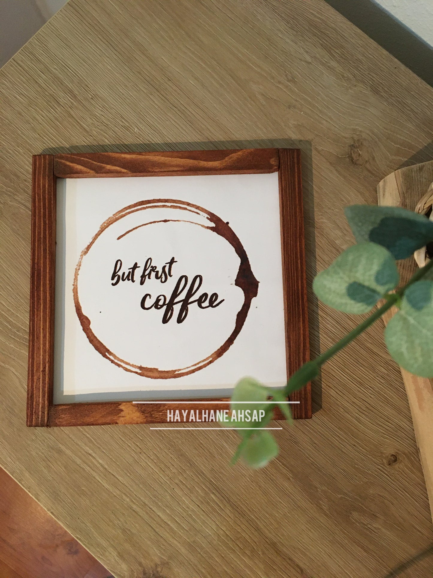 Kahve Temalı Tablo / Kahve Köşesi Tablo