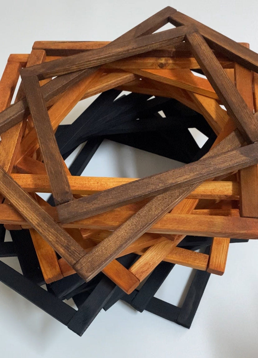 Limon ve Narenciye Temalı Ahşap Tablo Seti