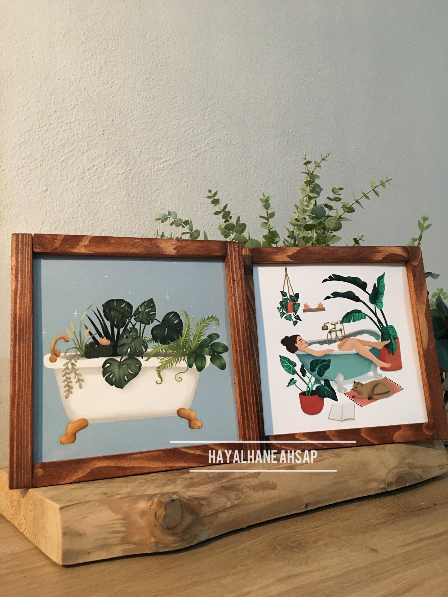 Banyo Dekor / Banyo Tablo Seti