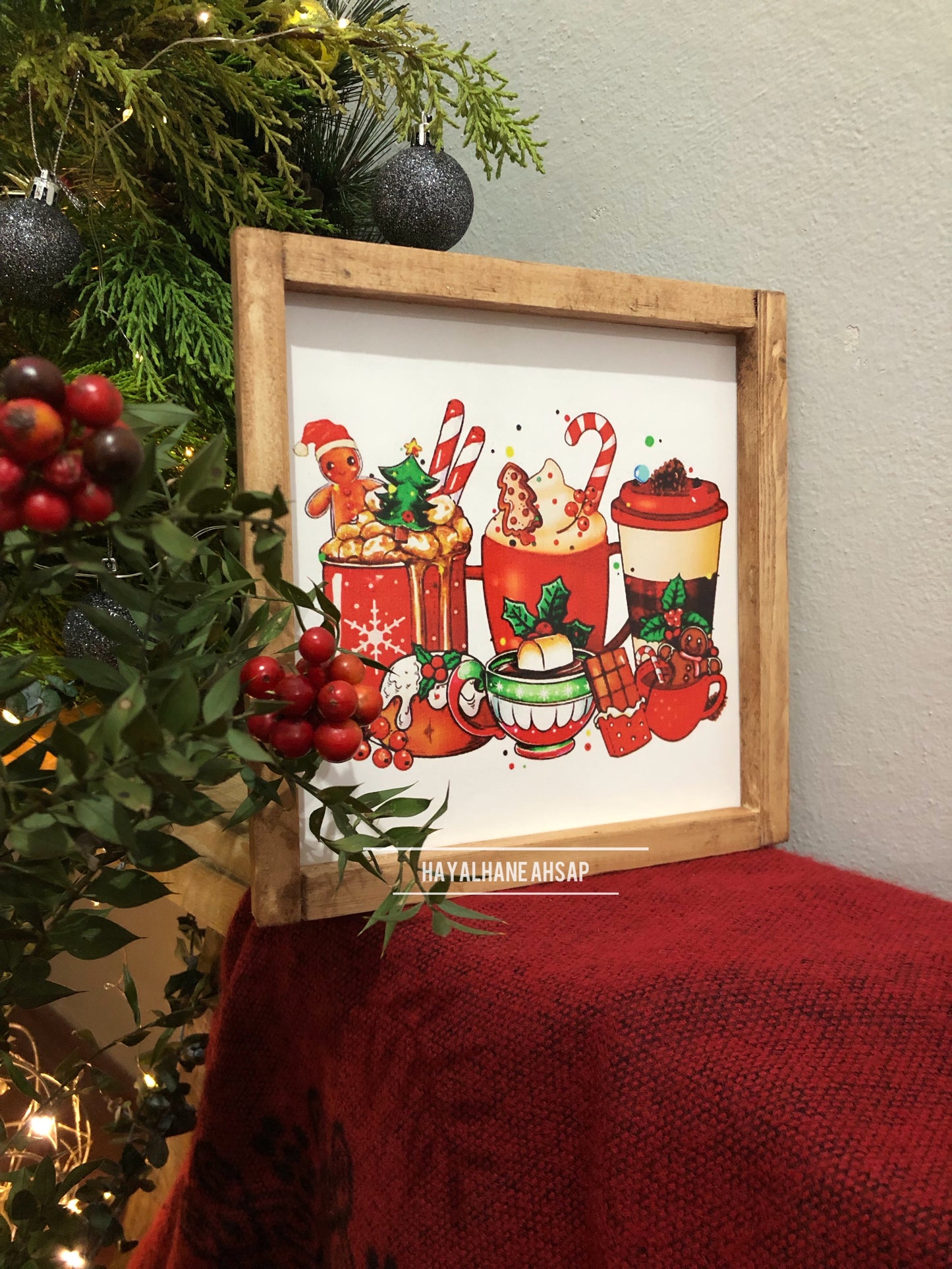 Kırmızı Fincanlı Tablo