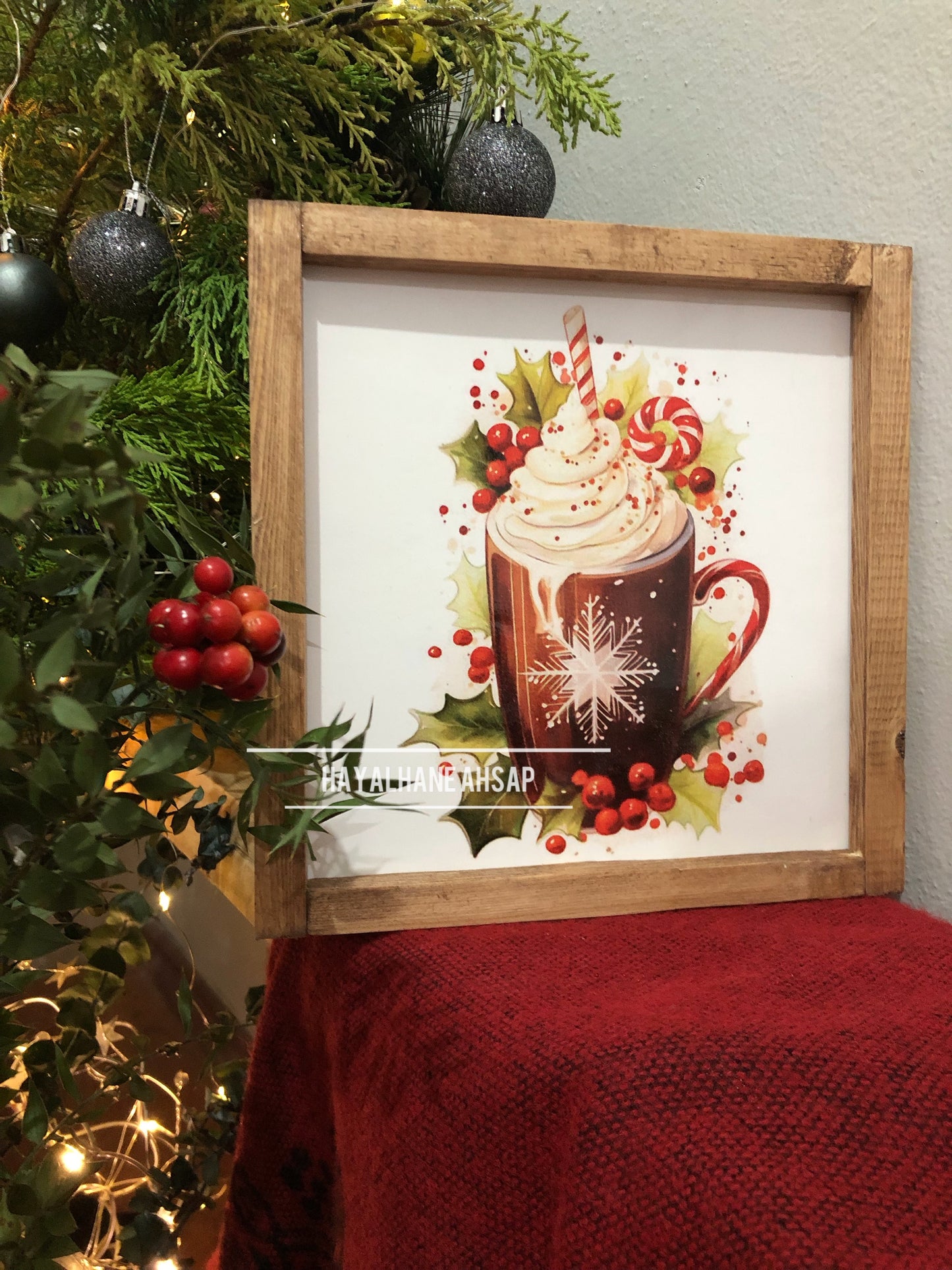 Kırmızı Fincanlı Tablo