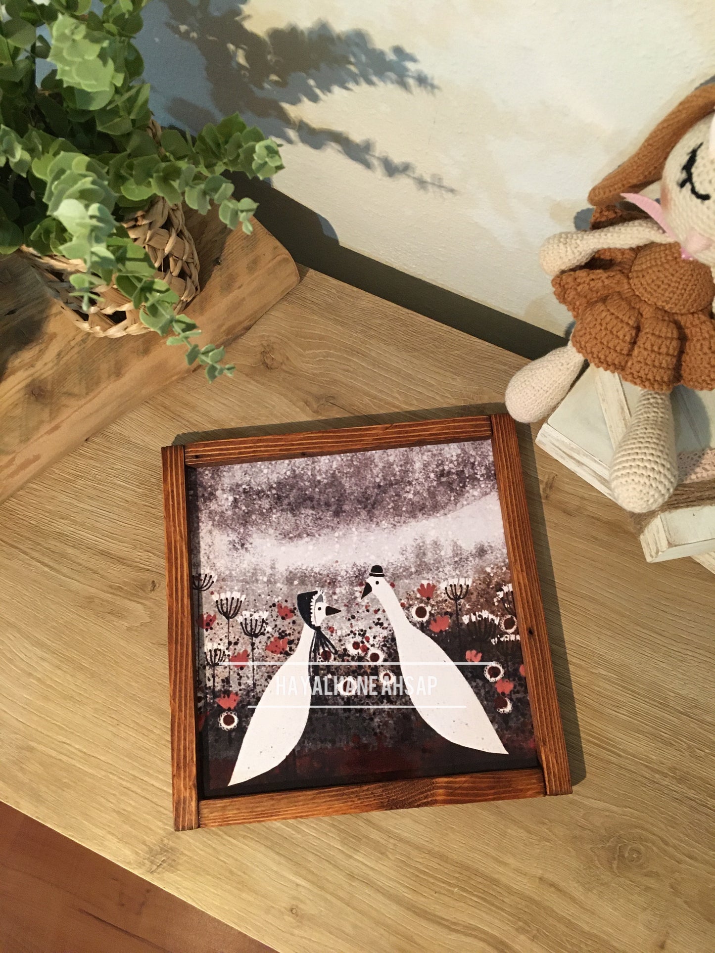 Sevimli Ördek Çocuk Odası Tablosu