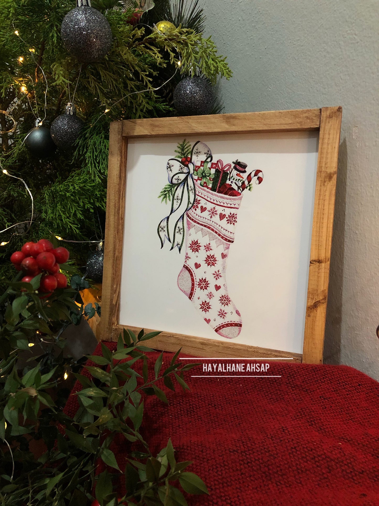 Yılbaşı Çorap Tablo