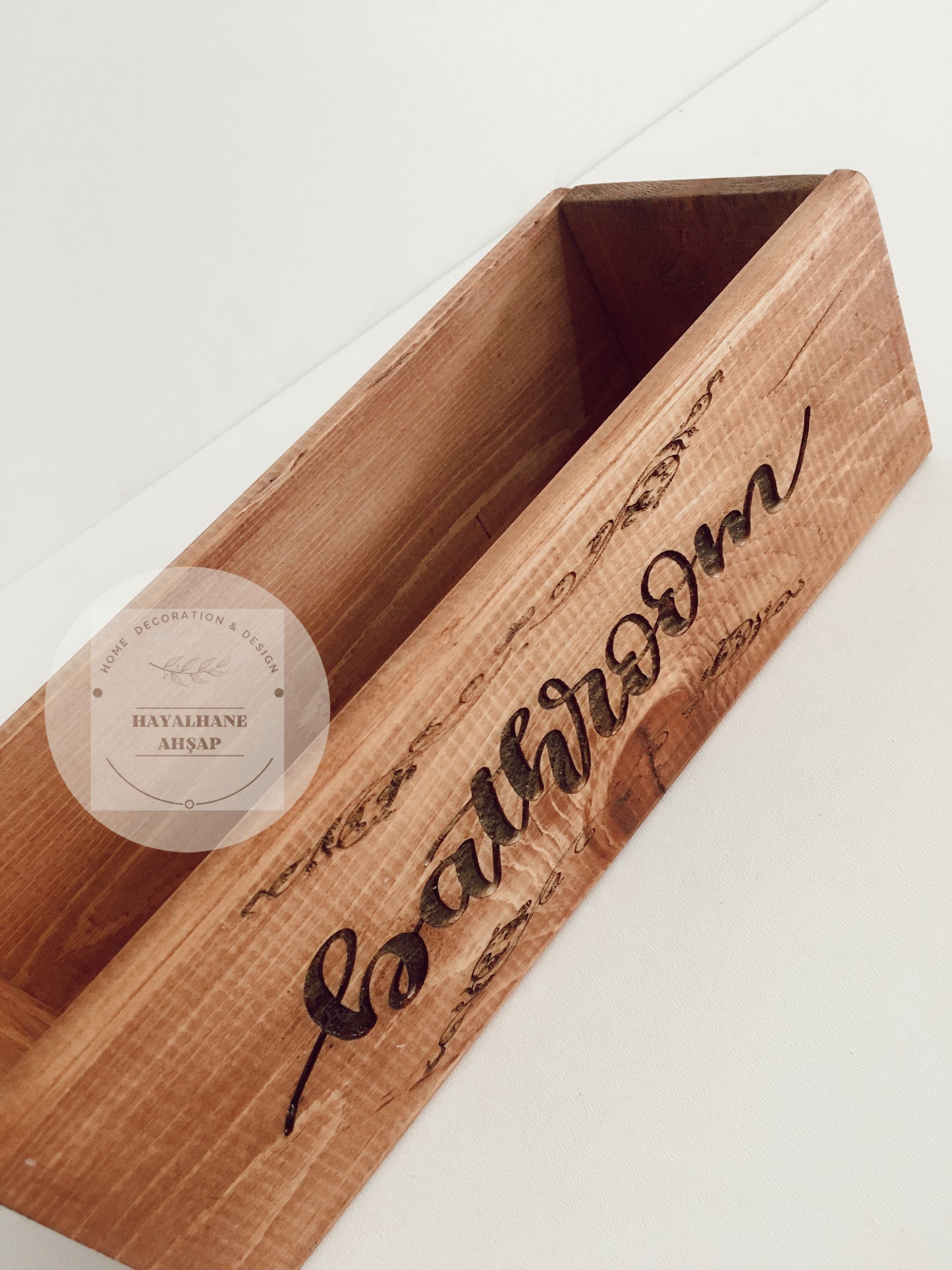 Ahşap Kutu / Bathroom Ahşap Kutu