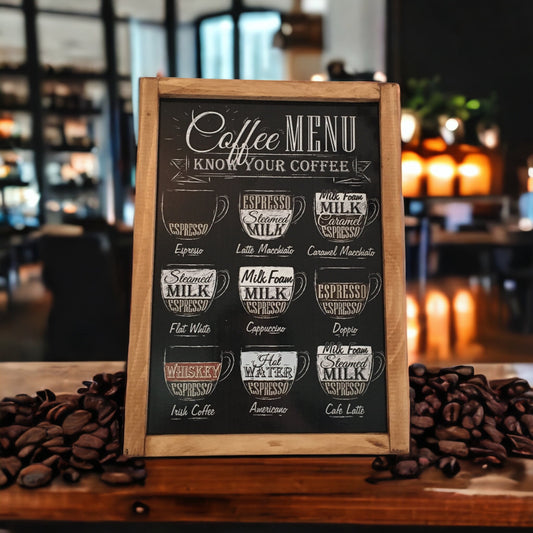 Coffee Menü Tablo