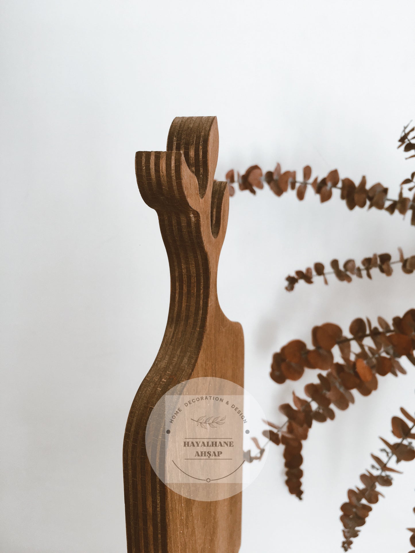 Оливковая ветвь Деревянный держатель для презентаций