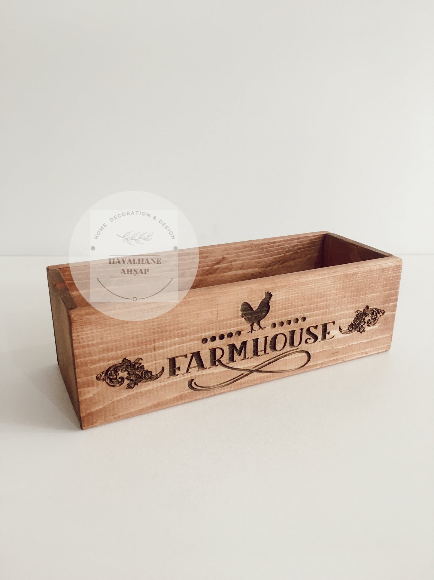 Ahşap Kutu / Farmhouse Ahşap Kutu